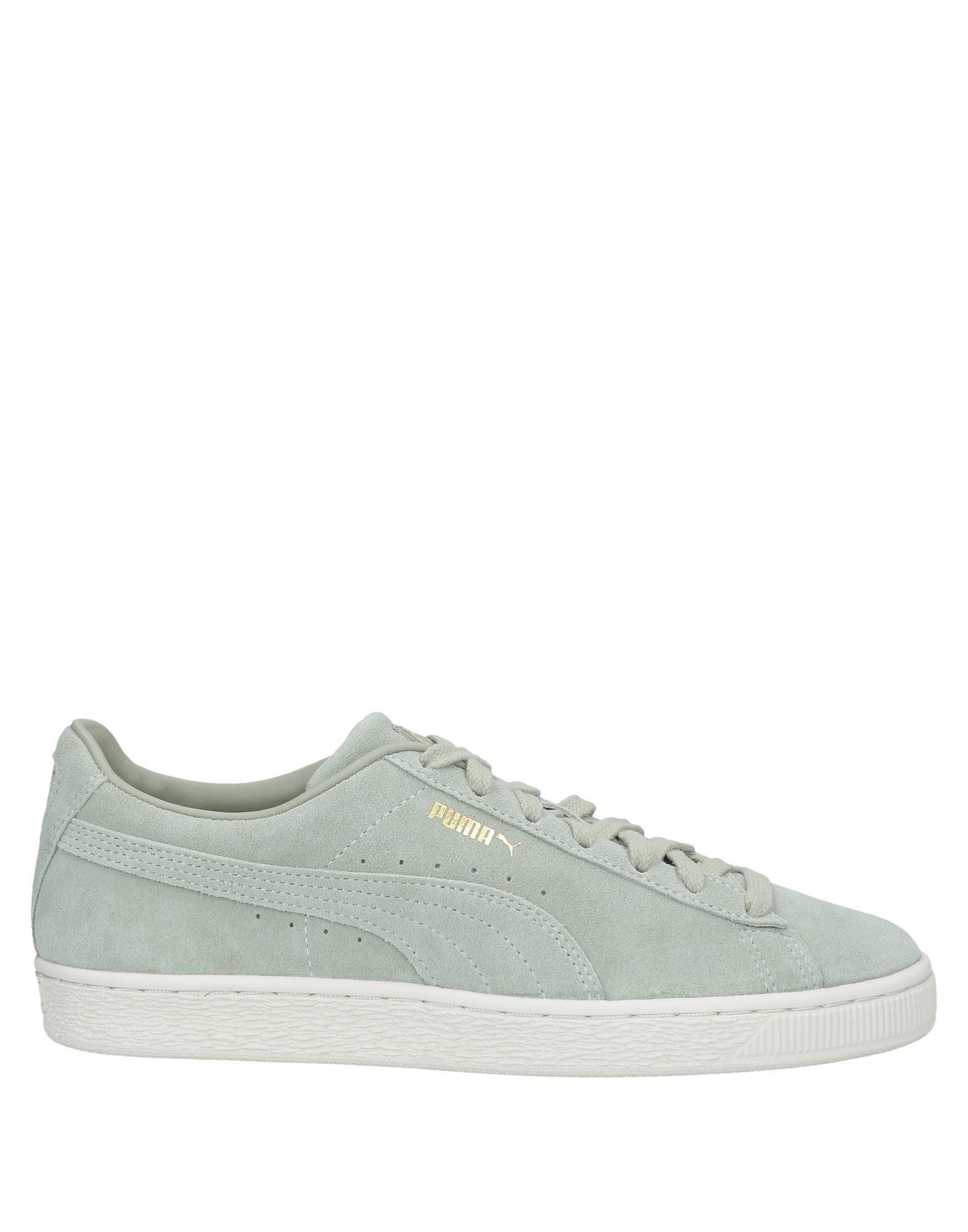 puma sage green trainers