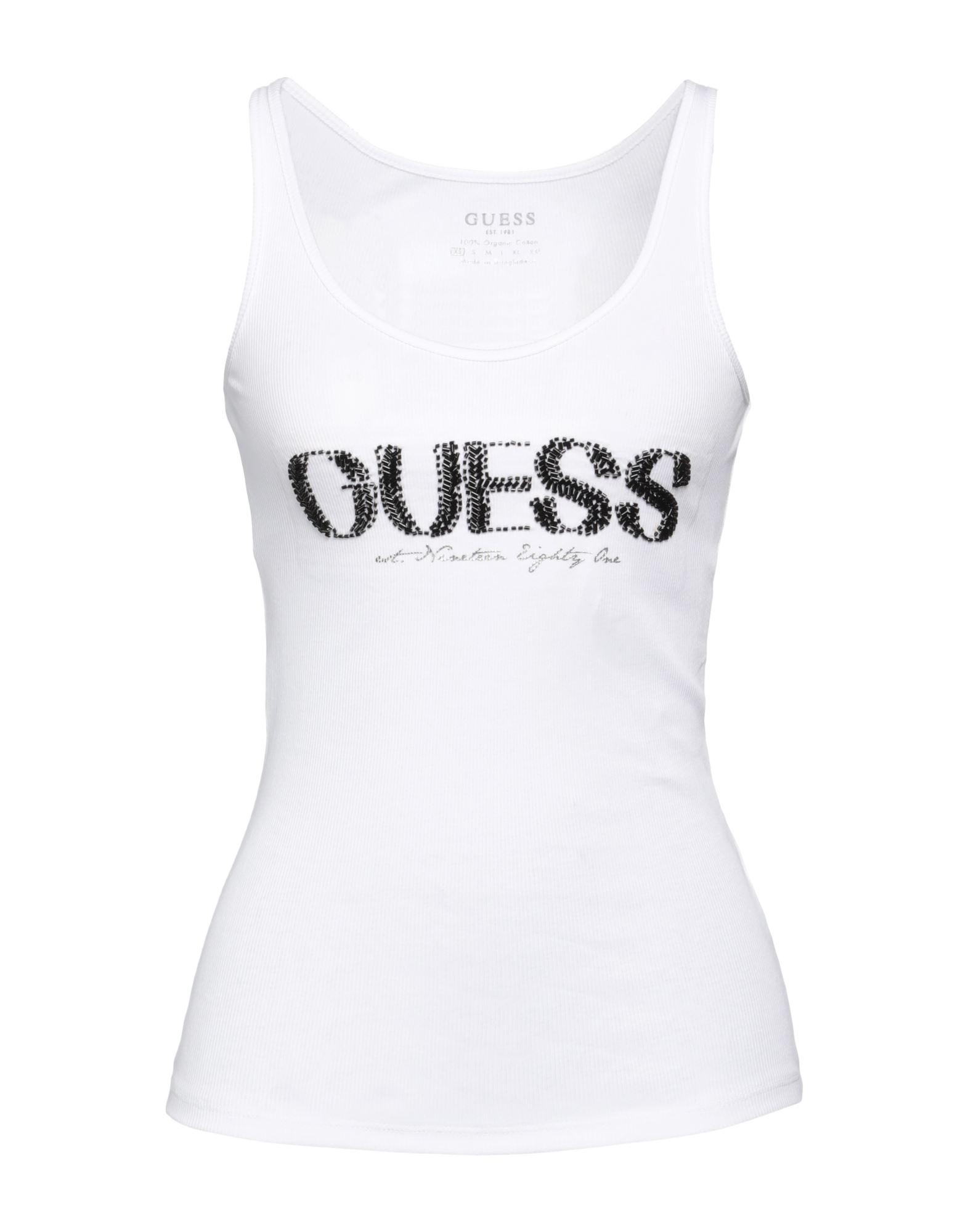 Guess Vest in White Lyst