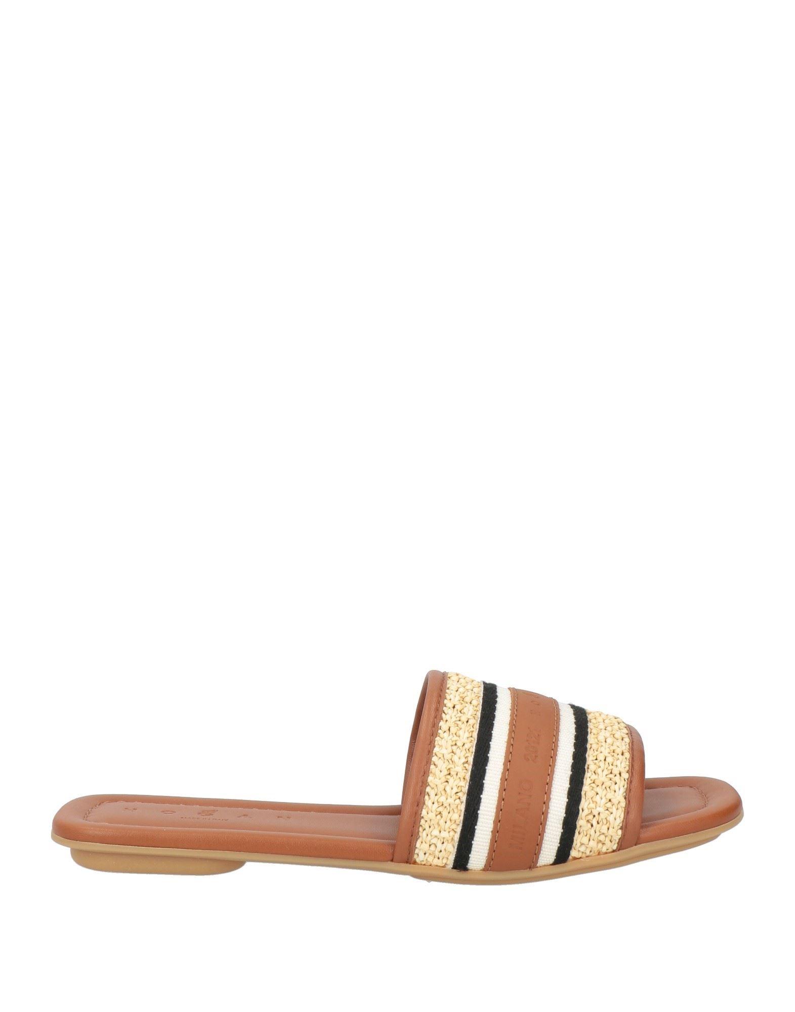 サンダル・ミュール HOGAN LOGO SANDALS Hogan Flat sandals for Women | Online Sale up to 82% off | Lyst