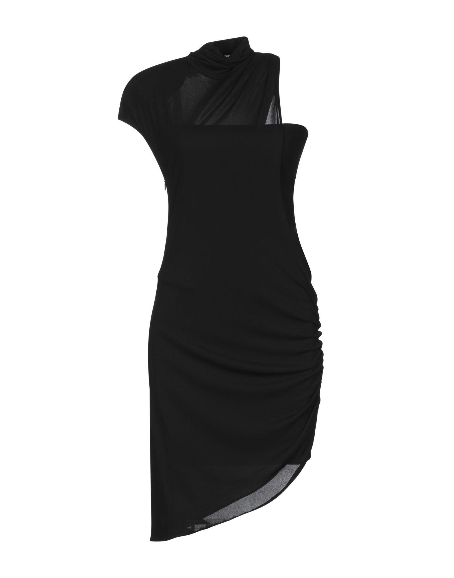 Versace Synthetic Short Dress in Black Lyst