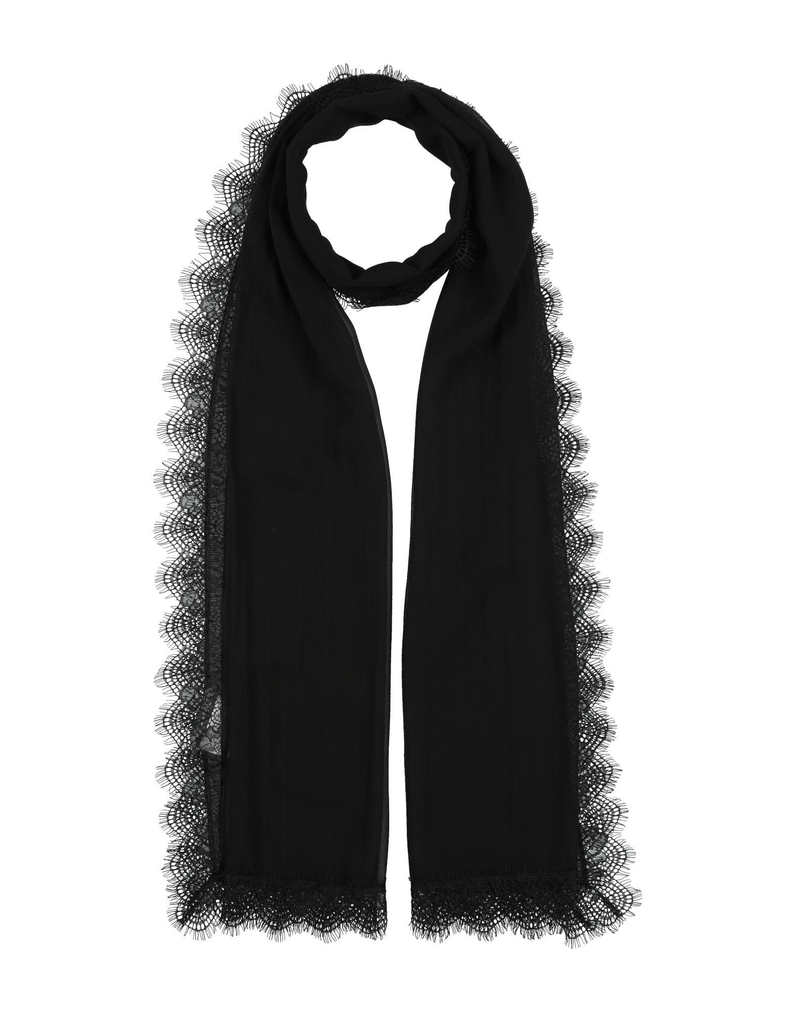 スカーフ A FERRETTI Woman Neck scarf Black 33011614 0555 Alberta Ferretti Scarves and mufflers for Women | Online
