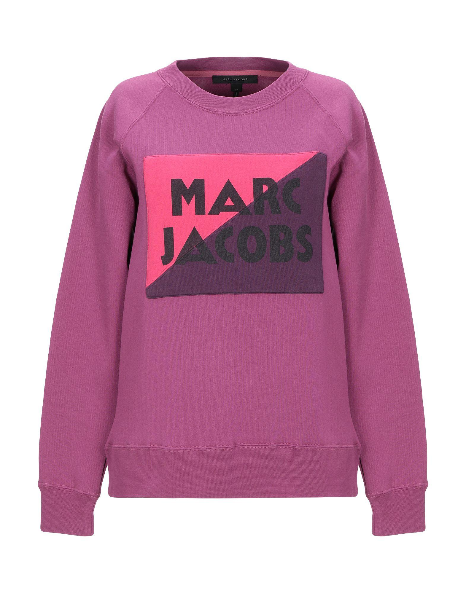 Marc Jacobs Fleece Sweatshirt in Purple - Lyst