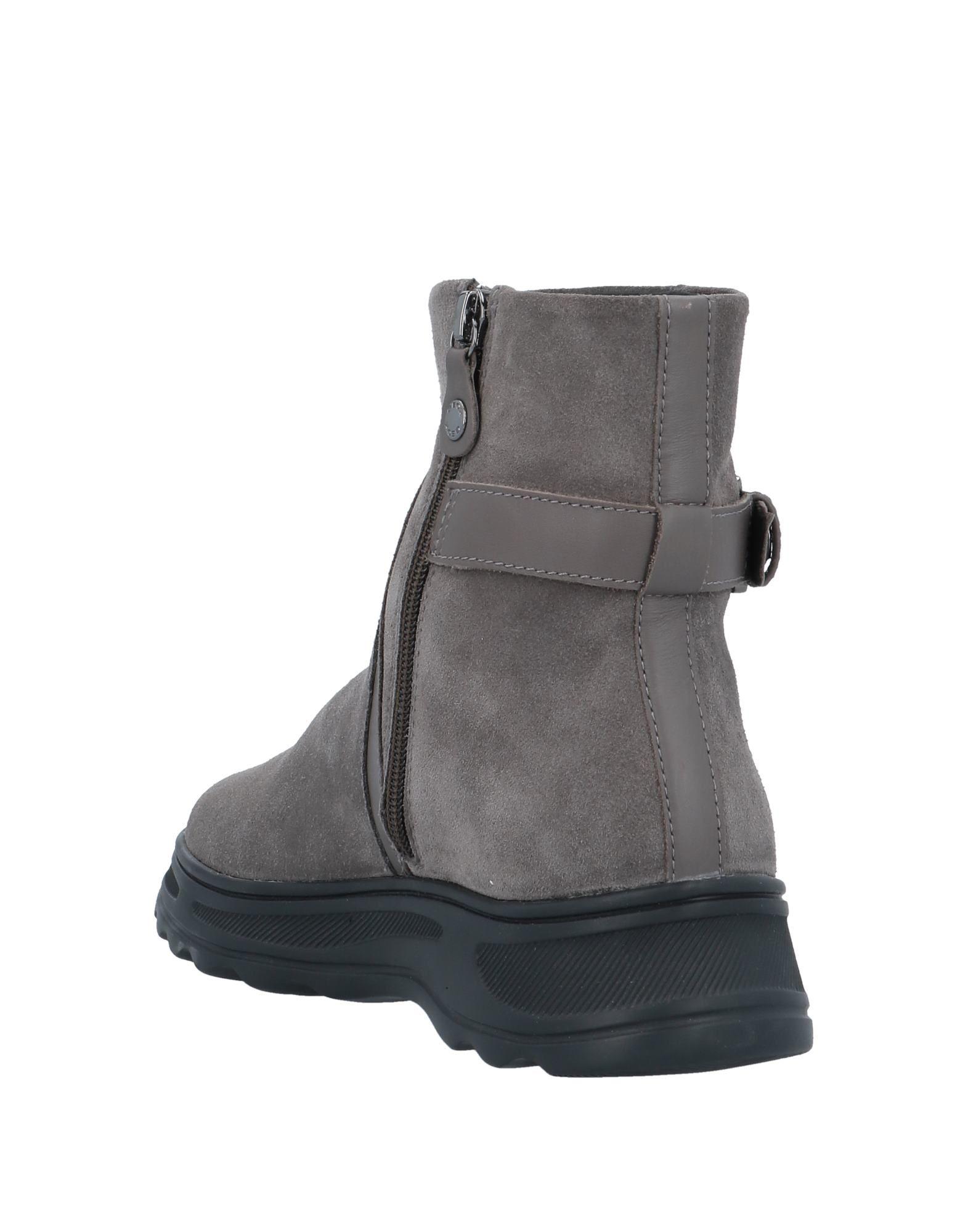 geox black ankle boots