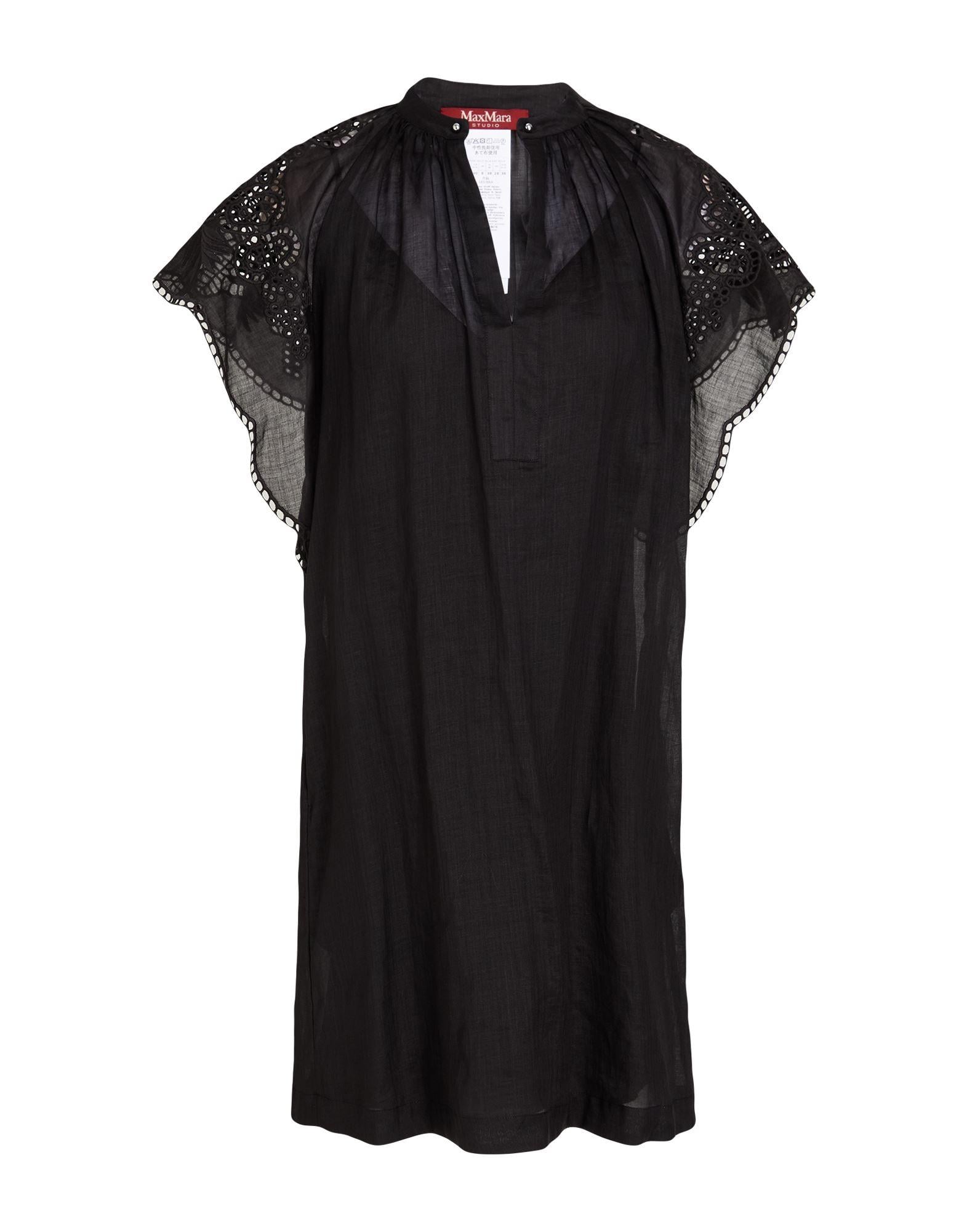 max mara black mini dress Max Mara Sportmax Sleeveless Short Dress