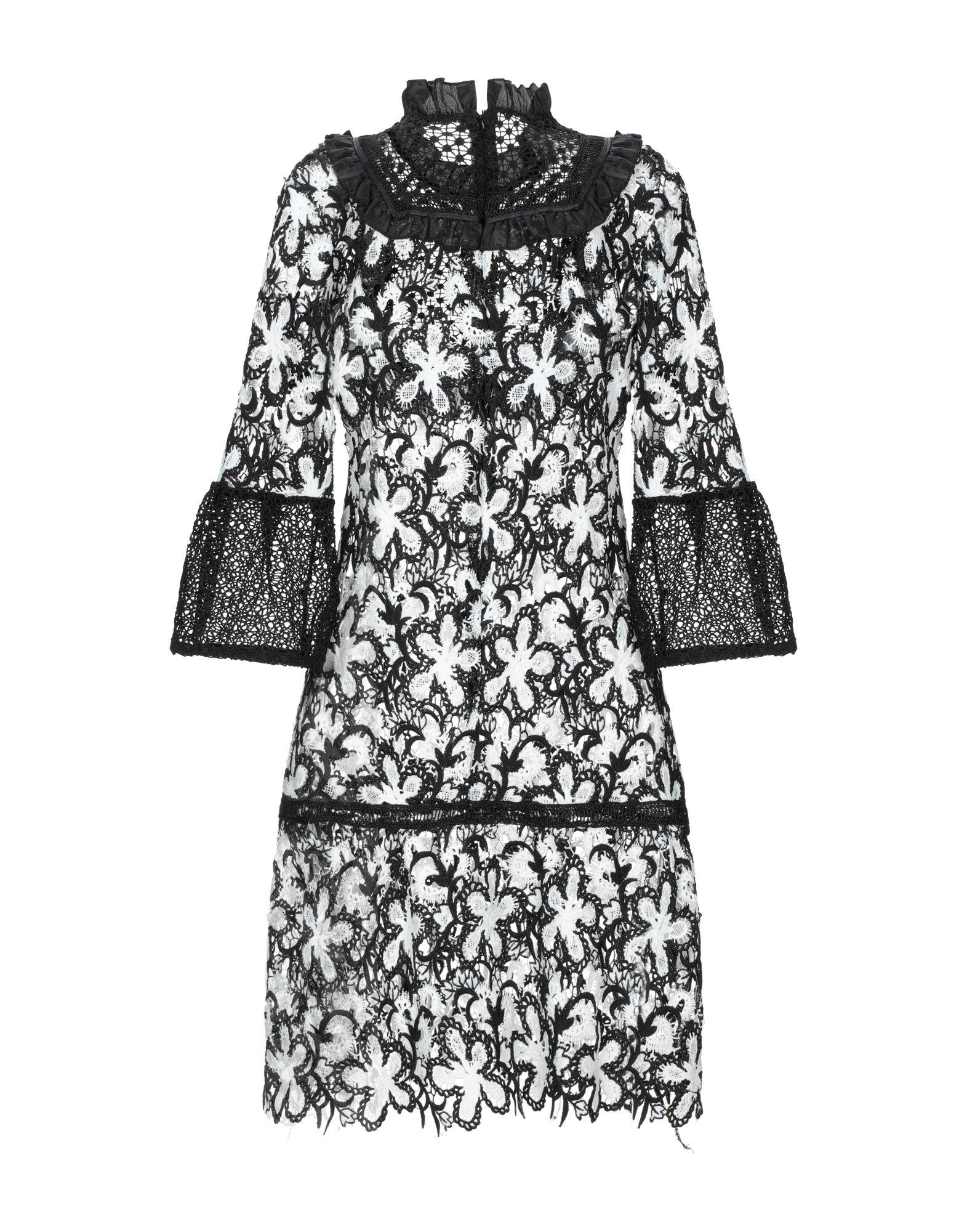 Odi Et Amo Lace Short Dress in Black - Lyst