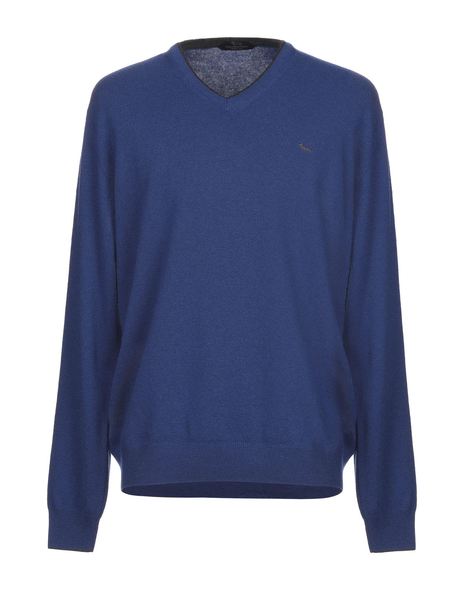 Harmont & Blaine Wool Sweater in Bright Blue (Blue) for Men - Lyst
