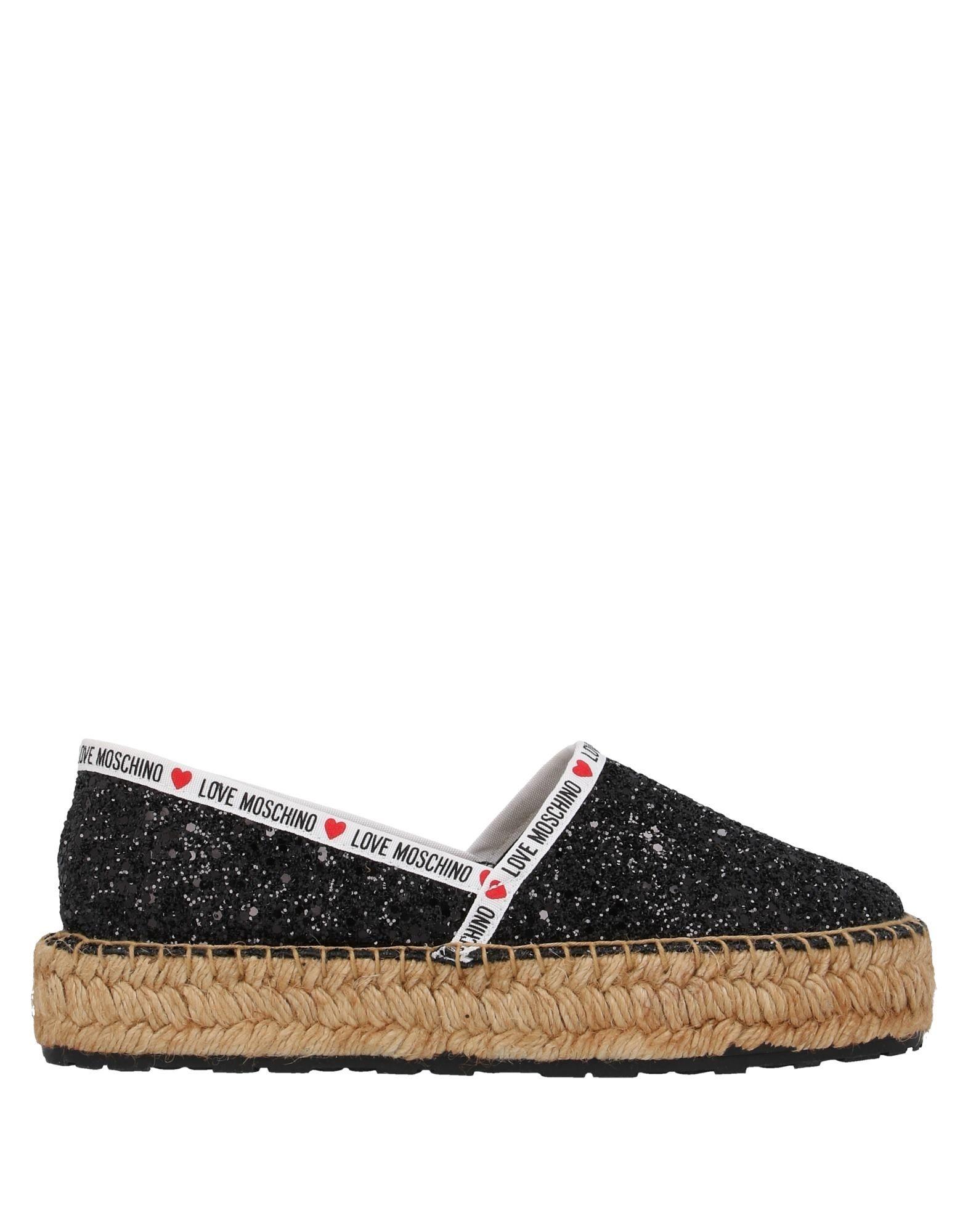 Love Moschino Espadrilles in Black Lyst
