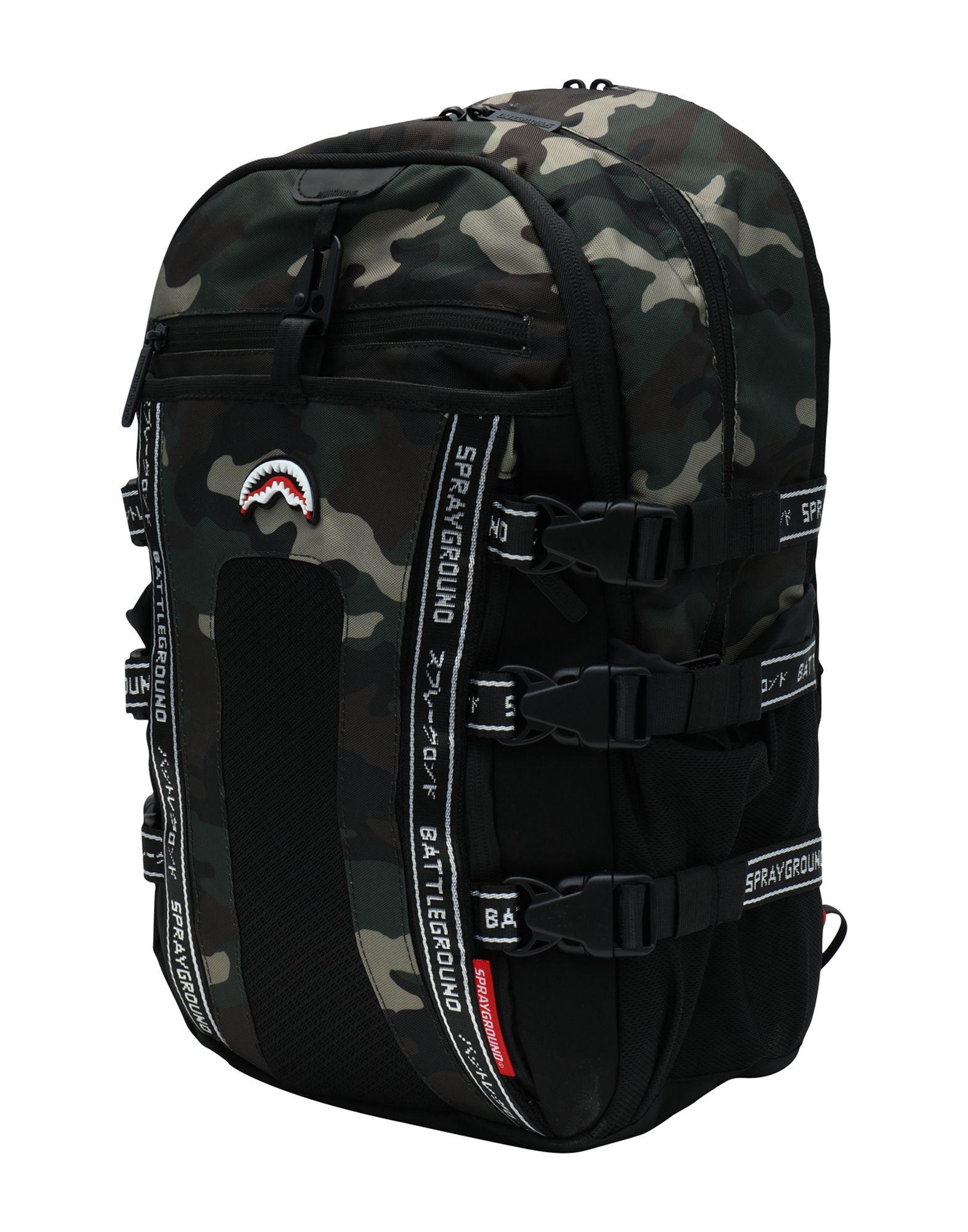 Sprayground Synthetic Backpacks & Fanny Packs in Military Green (Black) - Lyst