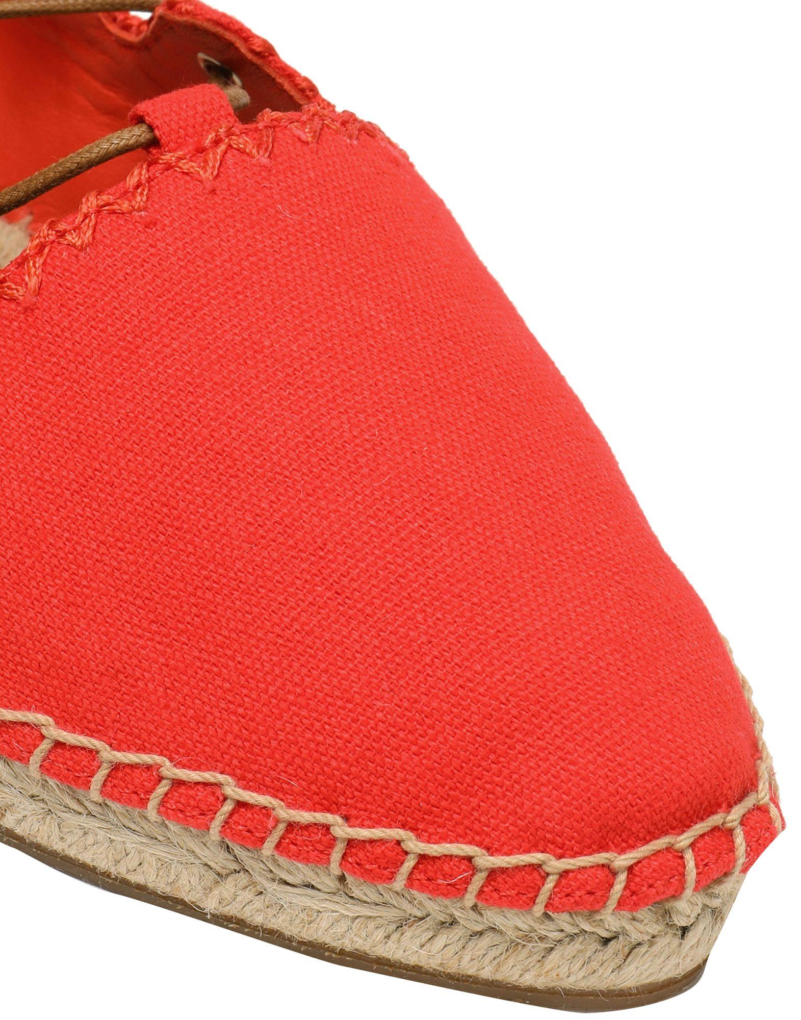 Tory Burch Canvas Espadrilles in Red - Lyst