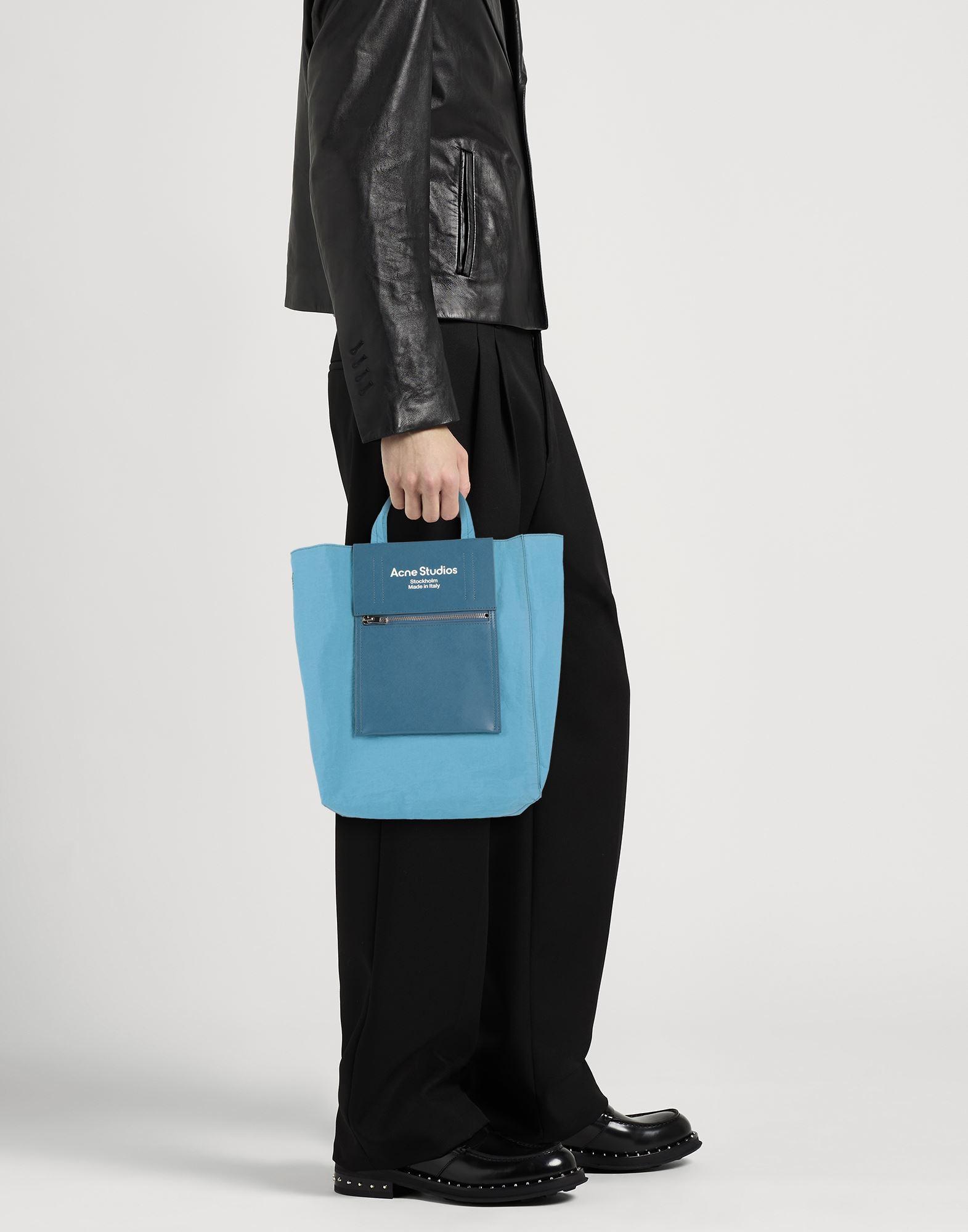 Acne Studios Azure Handbag Nylon, Calfskin in Blue for Men Lyst UK