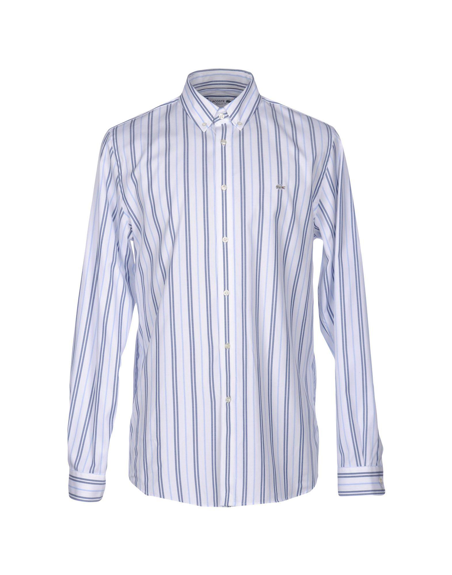 Lacoste Shirt in White for Men - Lyst