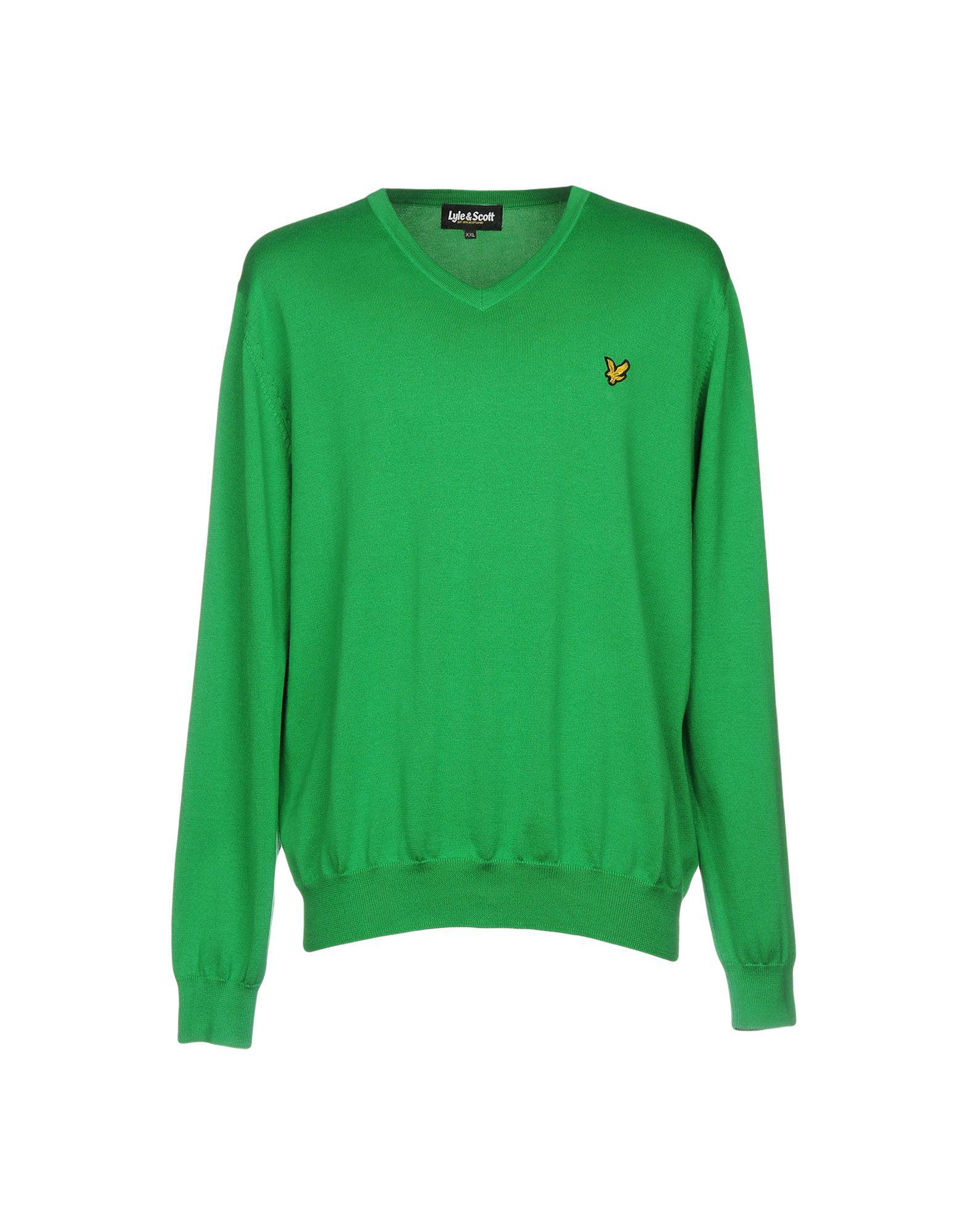 green lyle and scott jumper