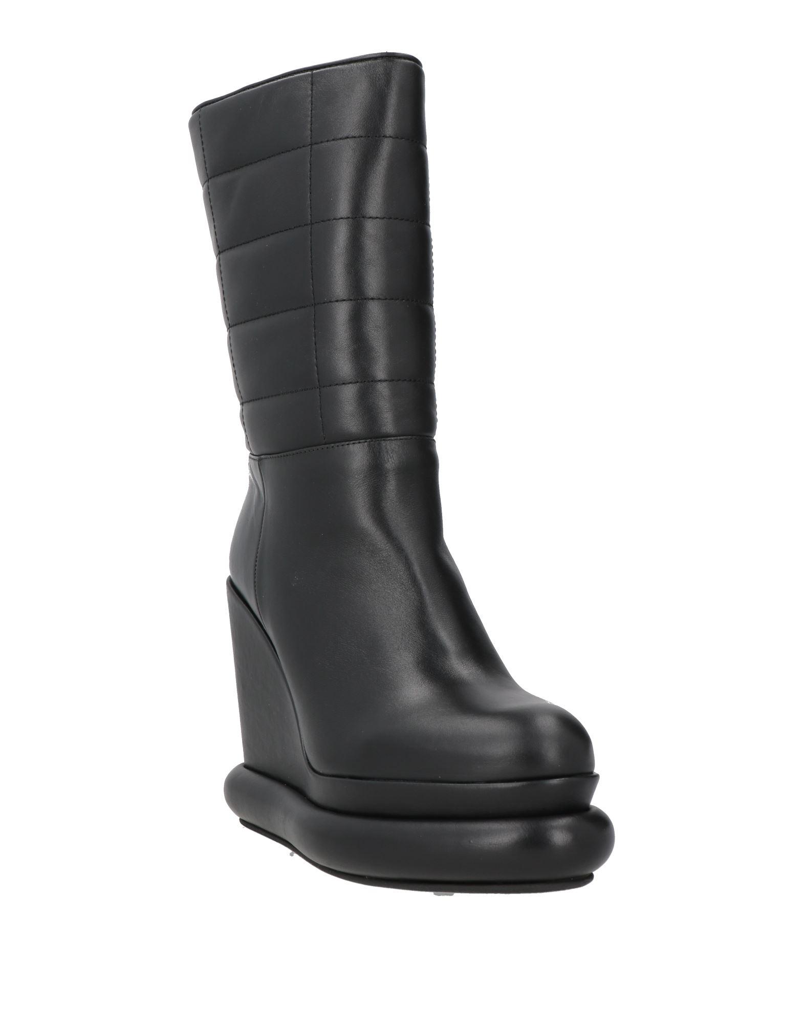 ミドルブーツ PALOMA BARCELO Women Boots 112302BROO IRIS NEROGR Black Paloma Barceló Paloma Barcelo 522302 Black Leather Platform