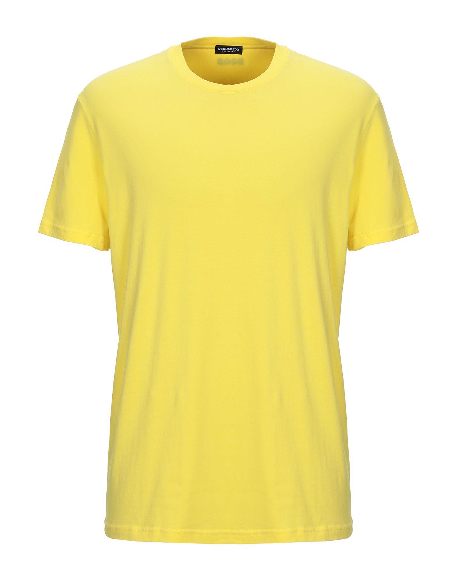 DSquared² Undershirt in Yellow for Men - Lyst