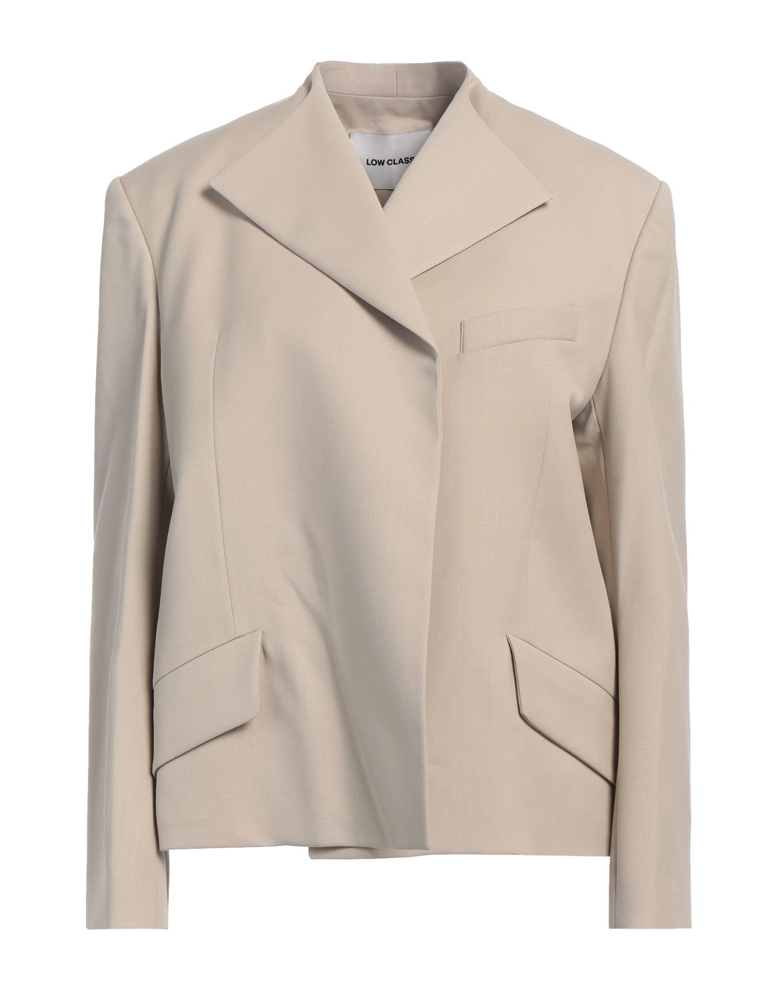 [LOW CLASSIC] / ☆ 24FW OVER FIT WOOL BLAZER / BROWN Low Classic Blazers, sport coats and suit jackets for Women