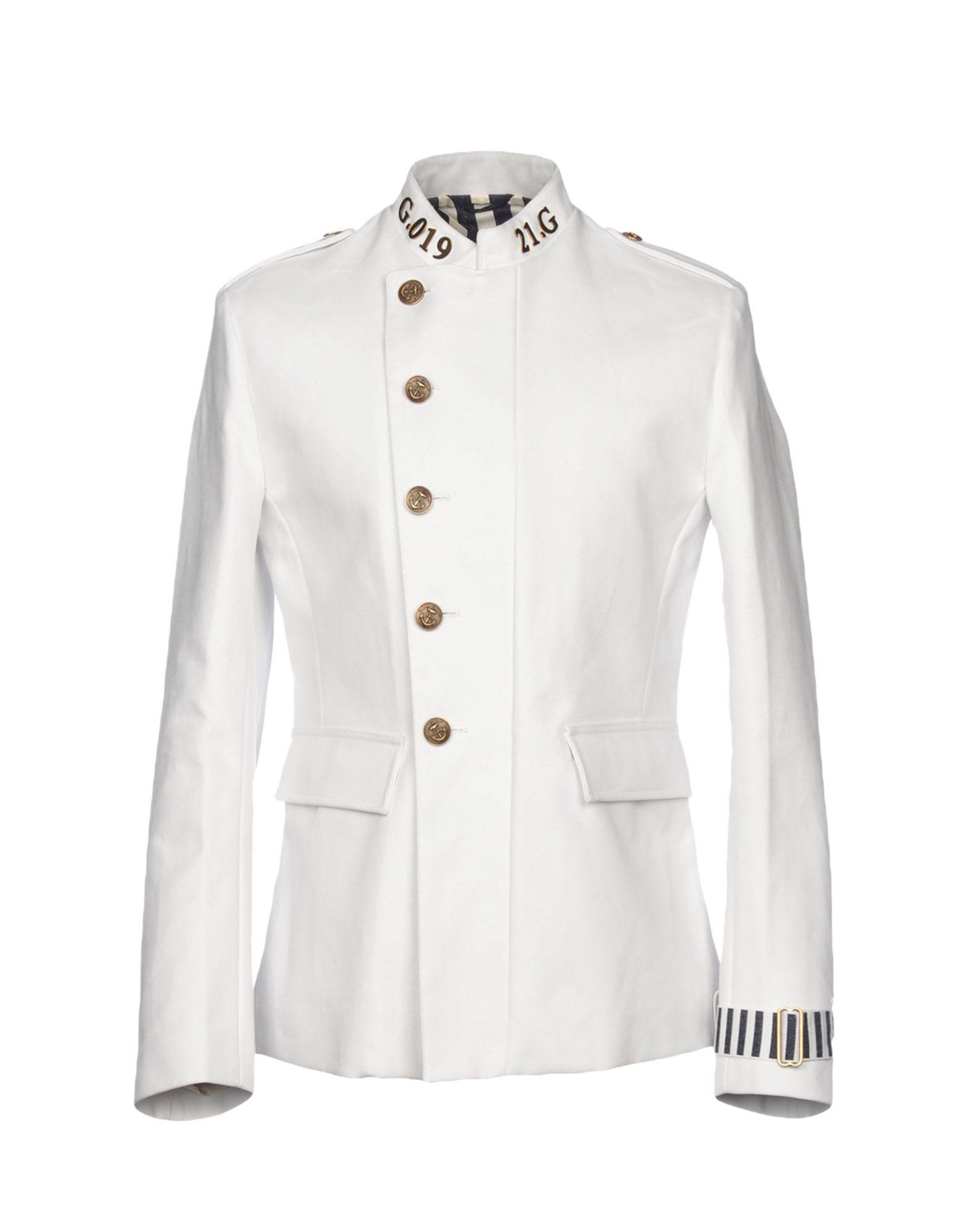 Gucci Cotton Blazer in White for Men - Lyst