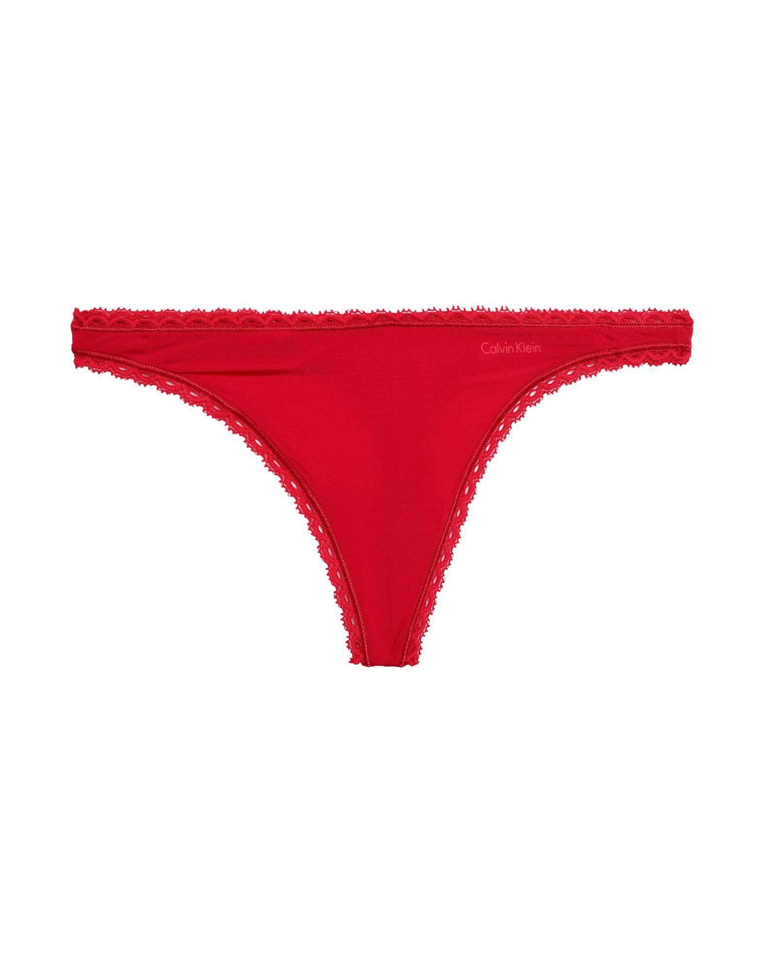 Calvin Klein Lace Gstring in Red Lyst