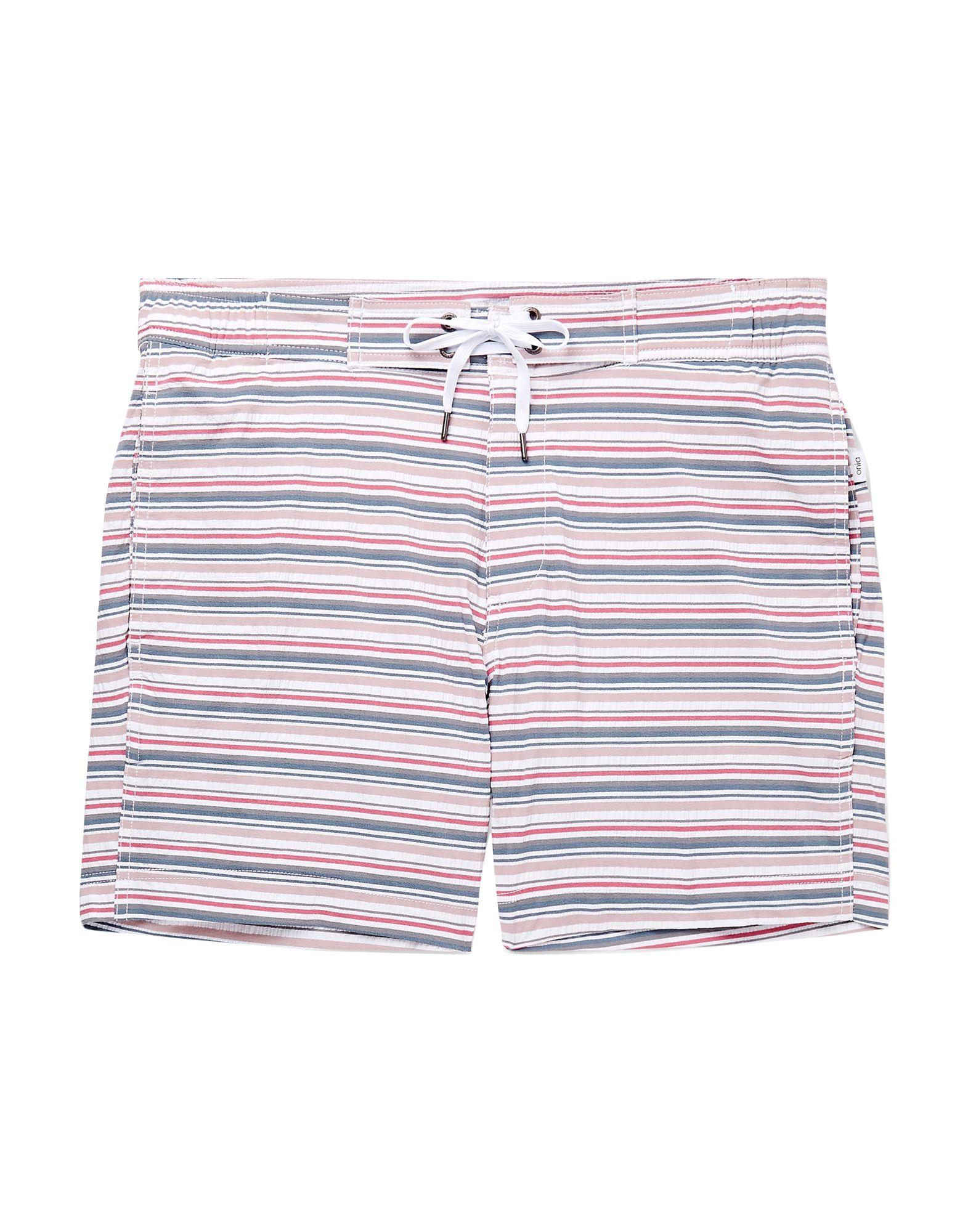 Onia Synthetic Swim Trunks in White for Men Lyst