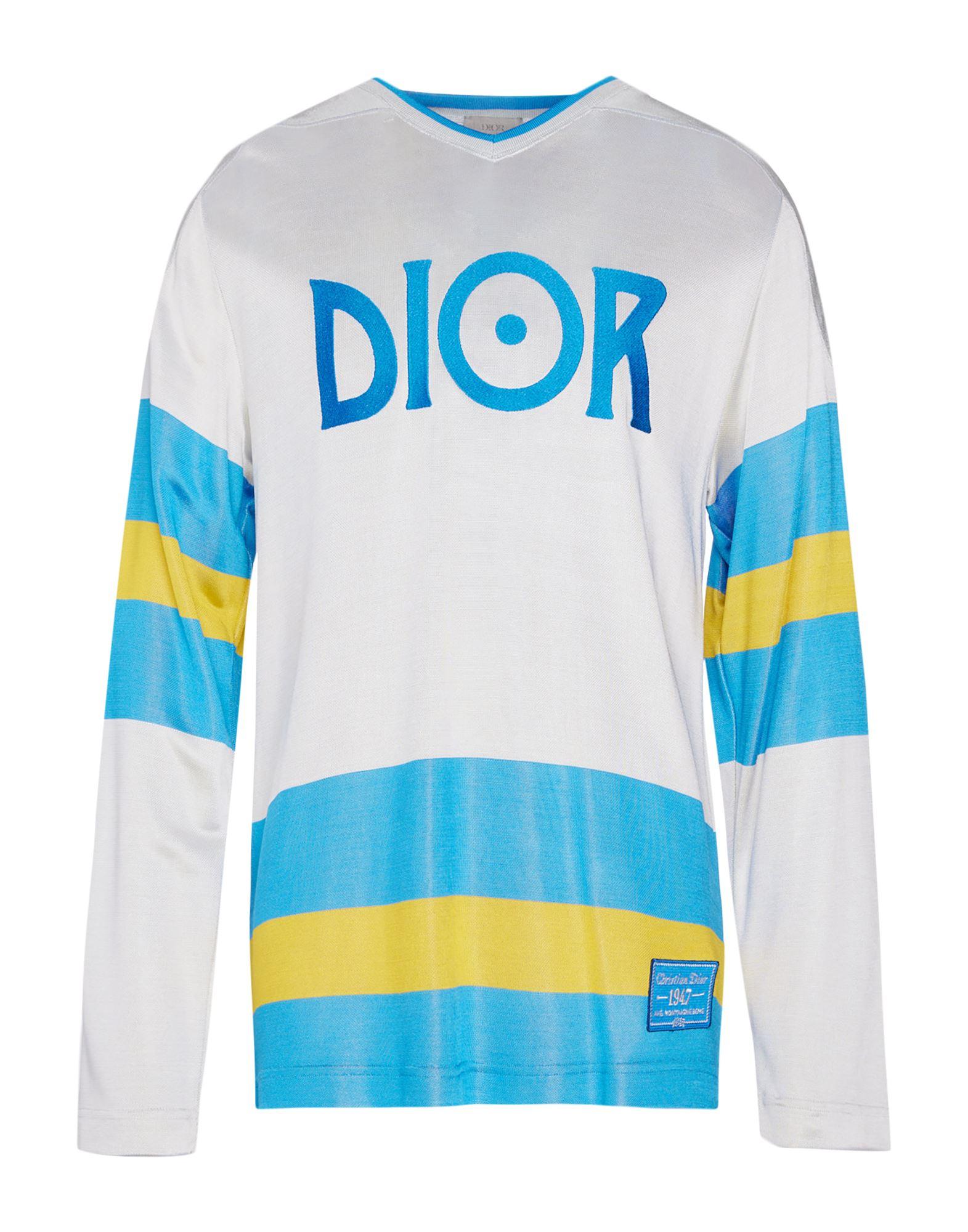 T-shirt Dior pour homme en coloris Bleu | Lyst