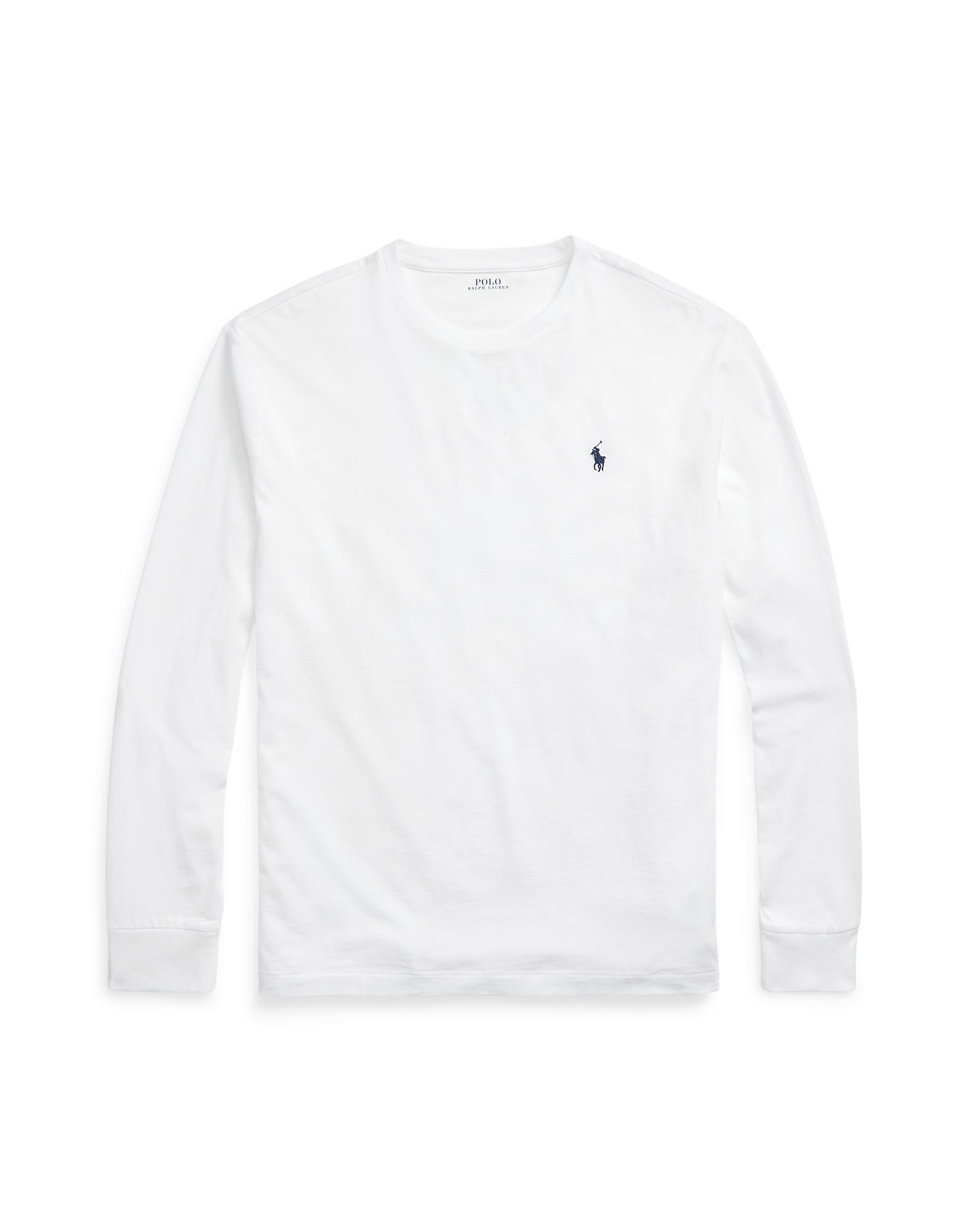 endelse stribet Kærlig Polo Ralph Lauren T-shirt in White for Men | Lyst