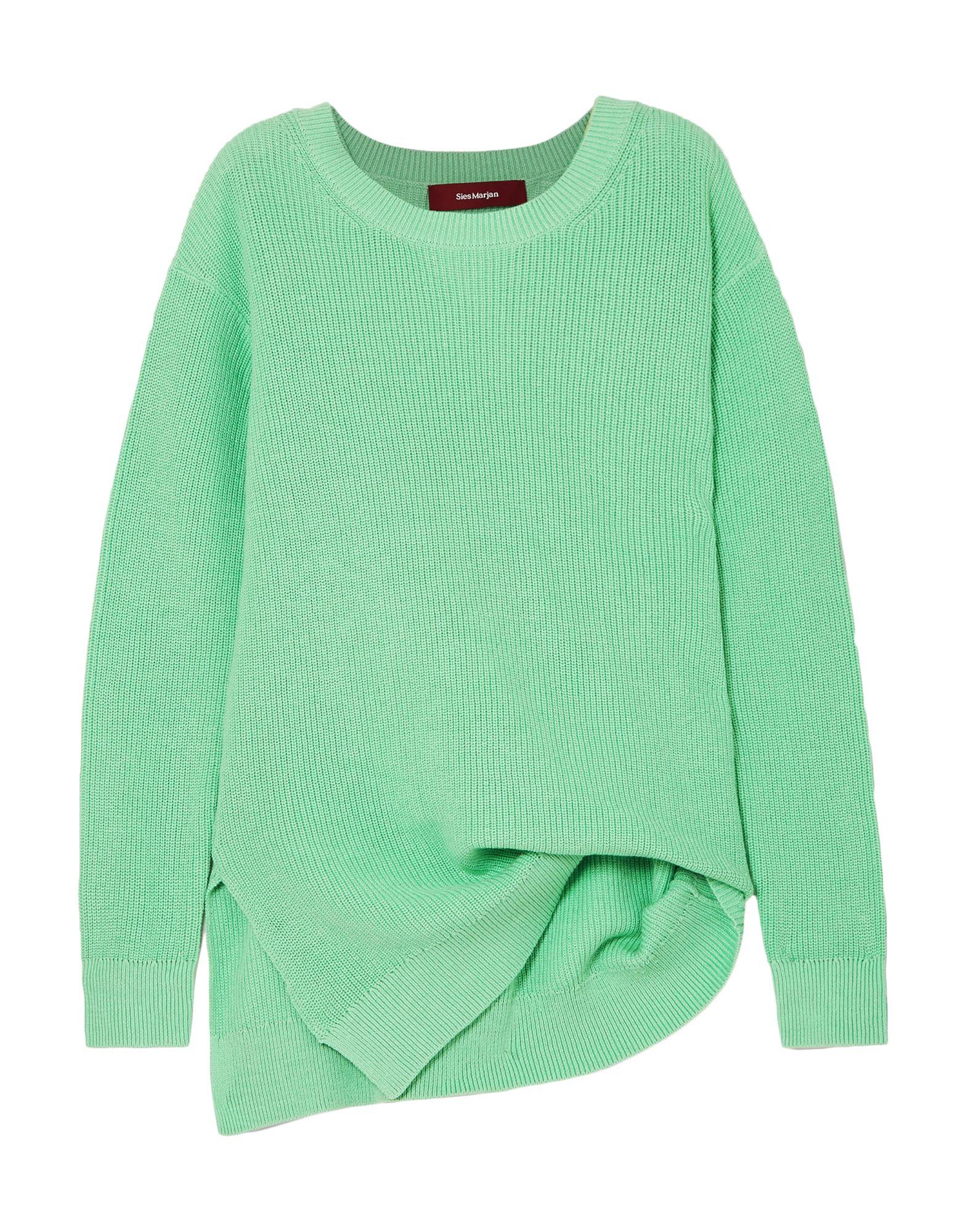 Sies Marjan Cotton Jumper in Light Green (Green) Lyst
