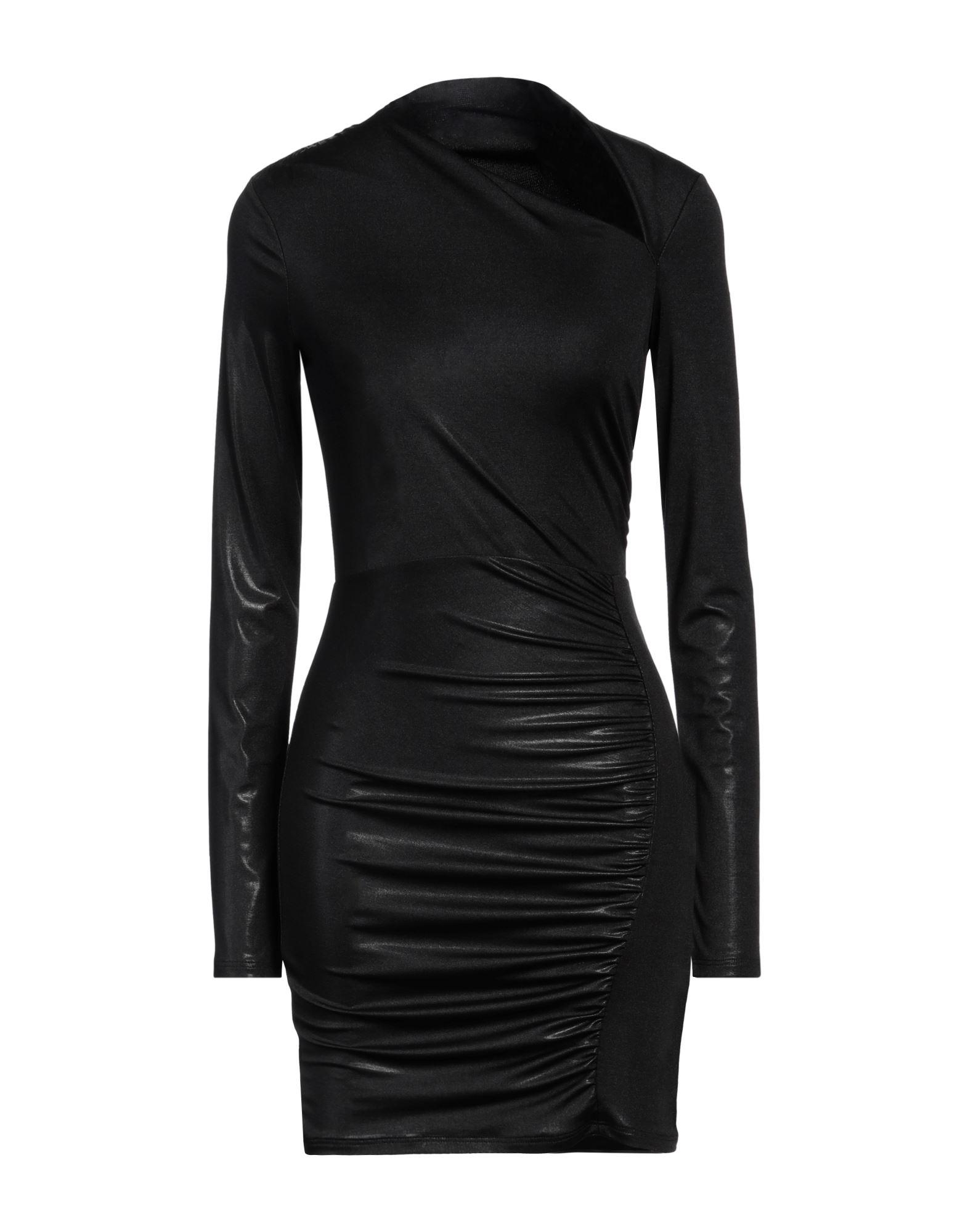 leather look dresses for women Plus Size Sasha Faux Leather Mini Dress