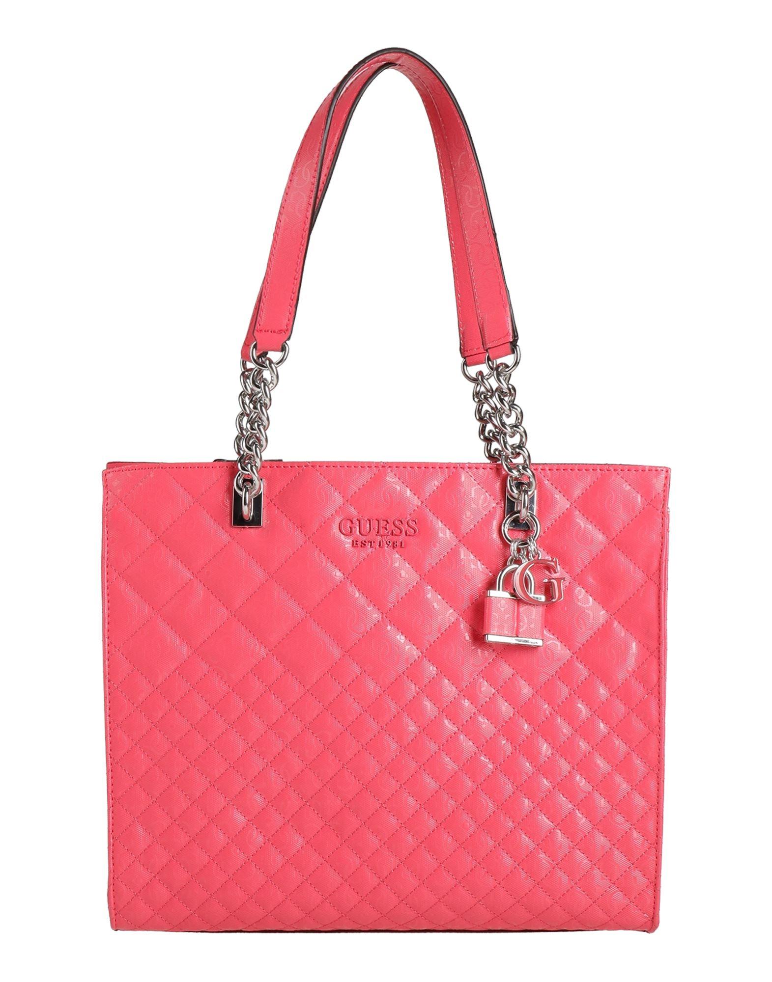 Guess Coral Shoulder Bag Polyurethane in Pink Lyst