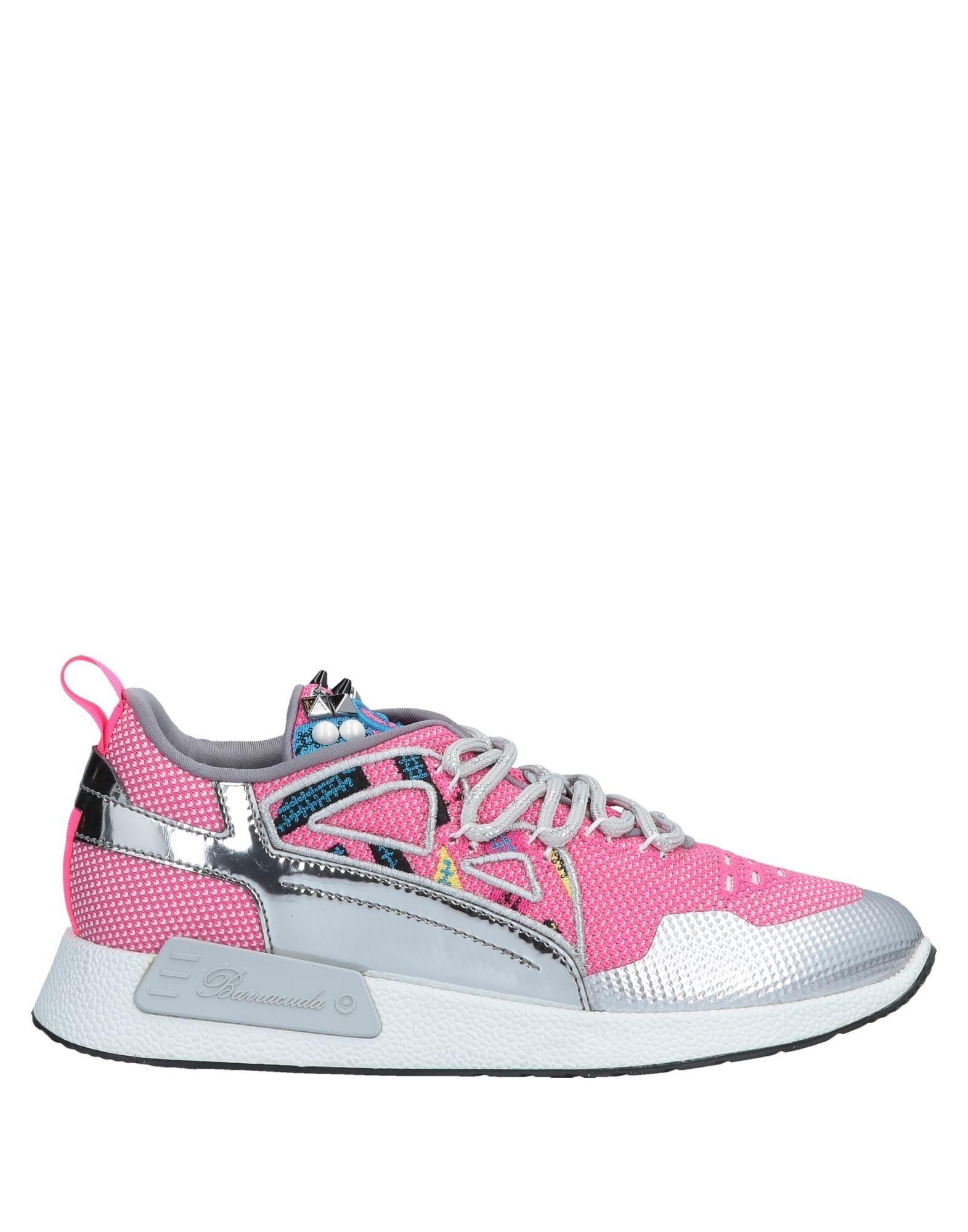 Barracuda Leather Low-tops & Sneakers in Fuchsia (Purple) - Lyst