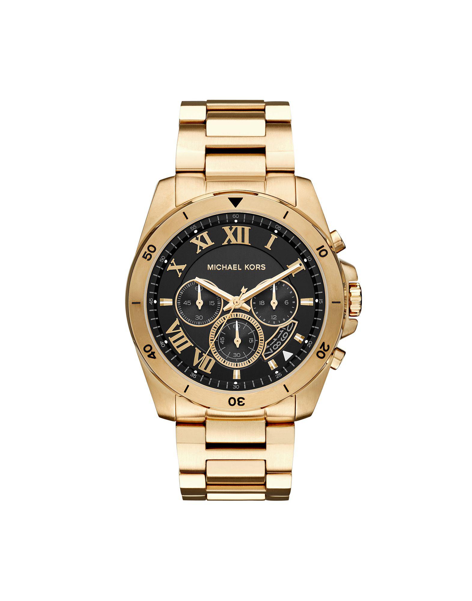 Michael Kors Wrist Watch in Gold (Metallic) for Men Lyst