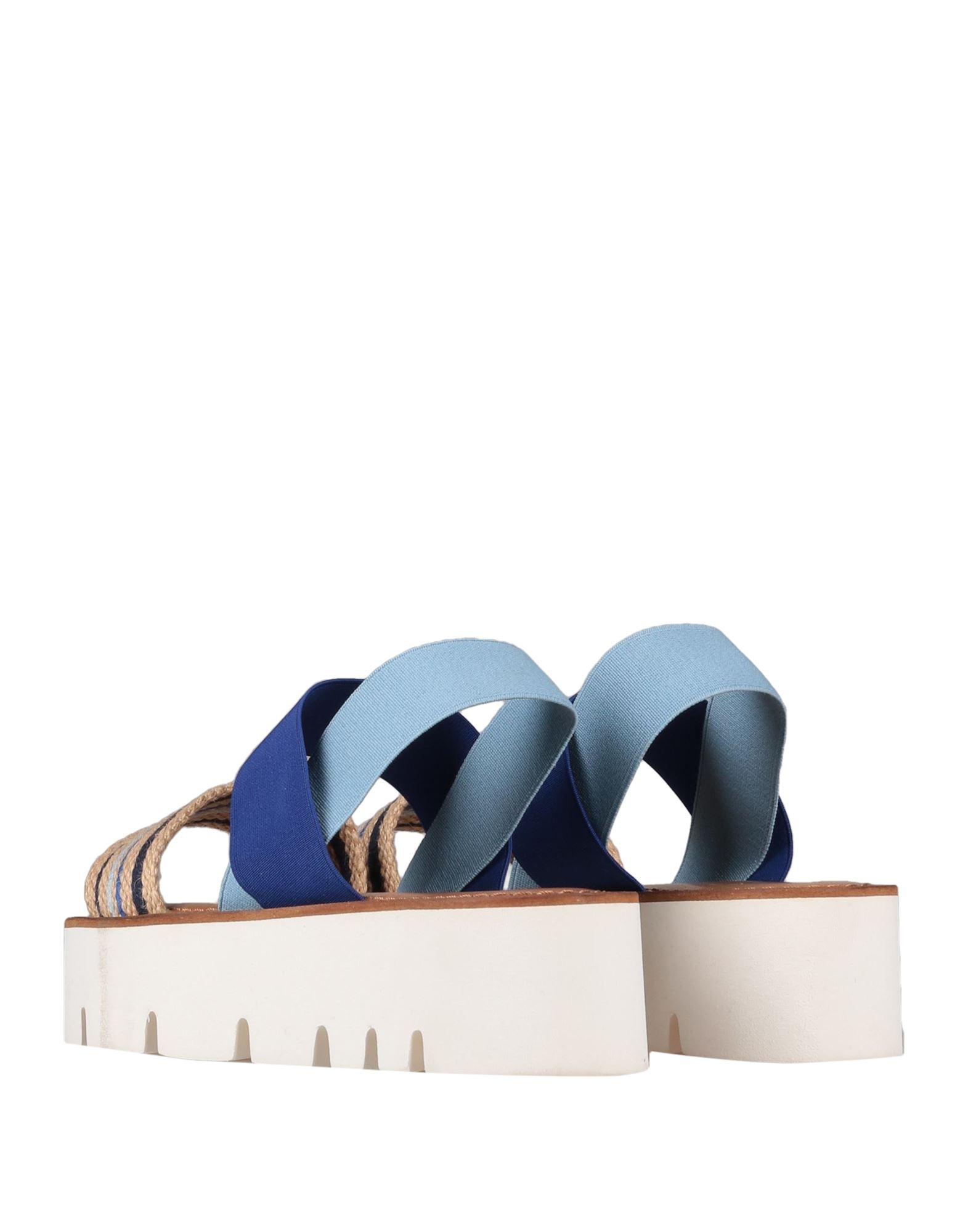 Pollini Sandals in Blue | Lyst