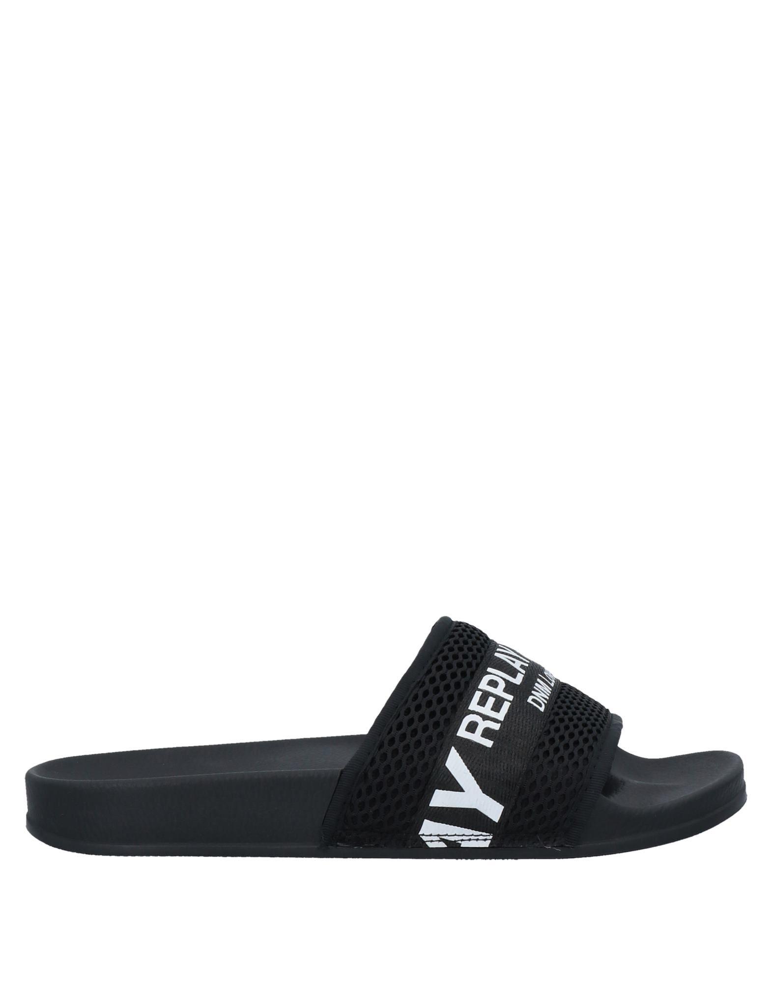 Replay Neoprene Sandals in Black for Men - Lyst
