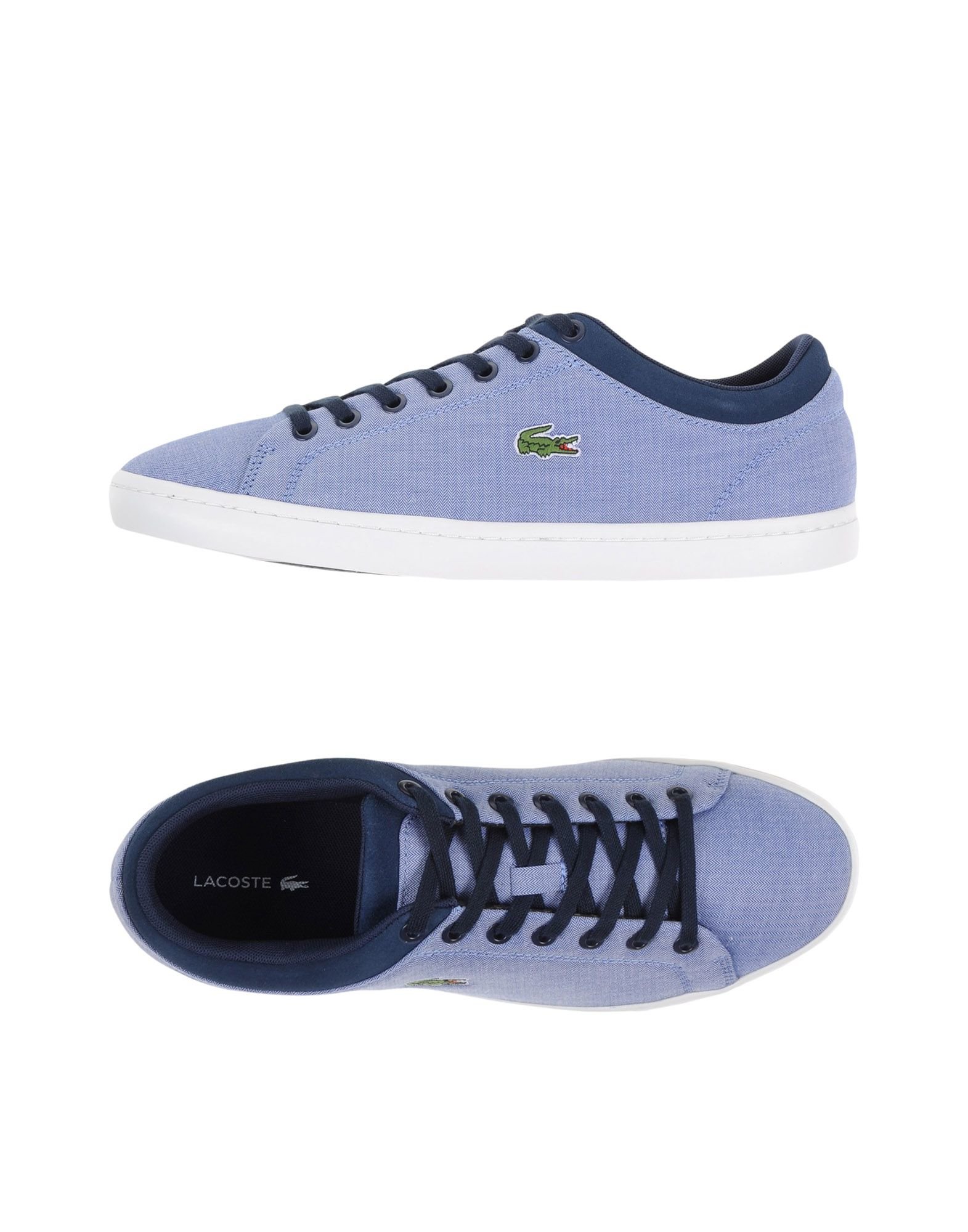 Lyst - Lacoste Low-tops & Sneakers in Blue for Men