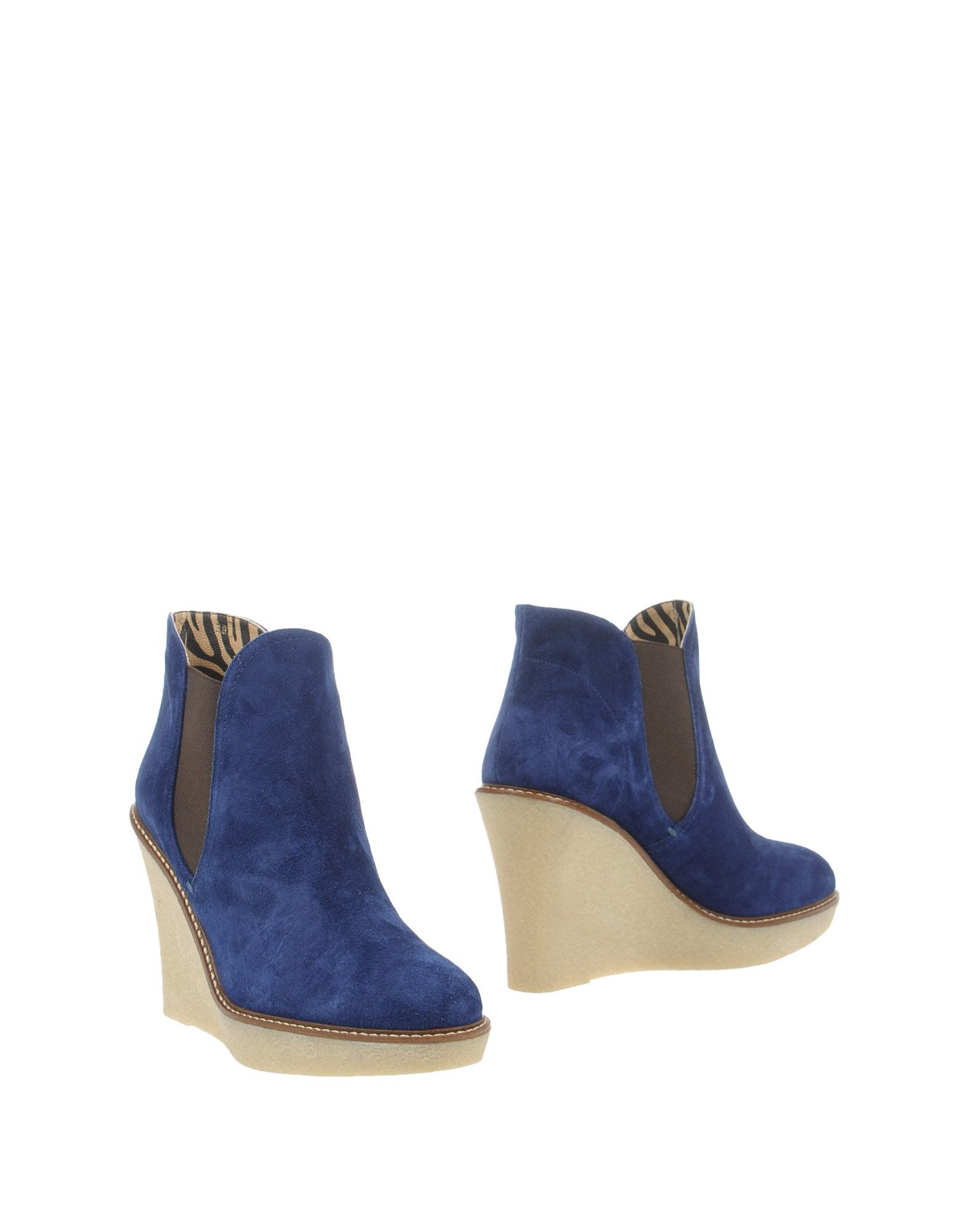 Lyst Gianna Meliani Ankle Boots in Blue