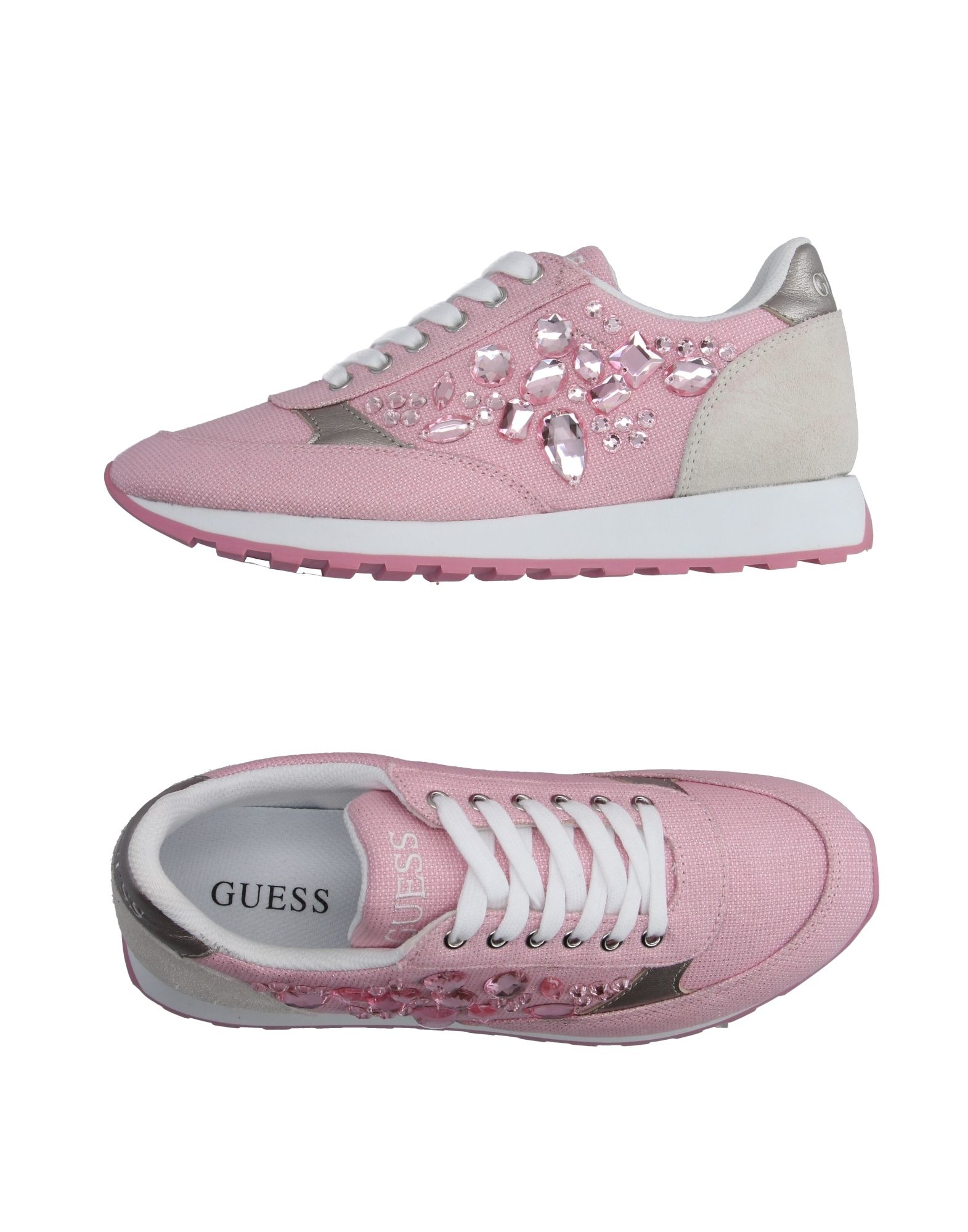 guess pink trainers
