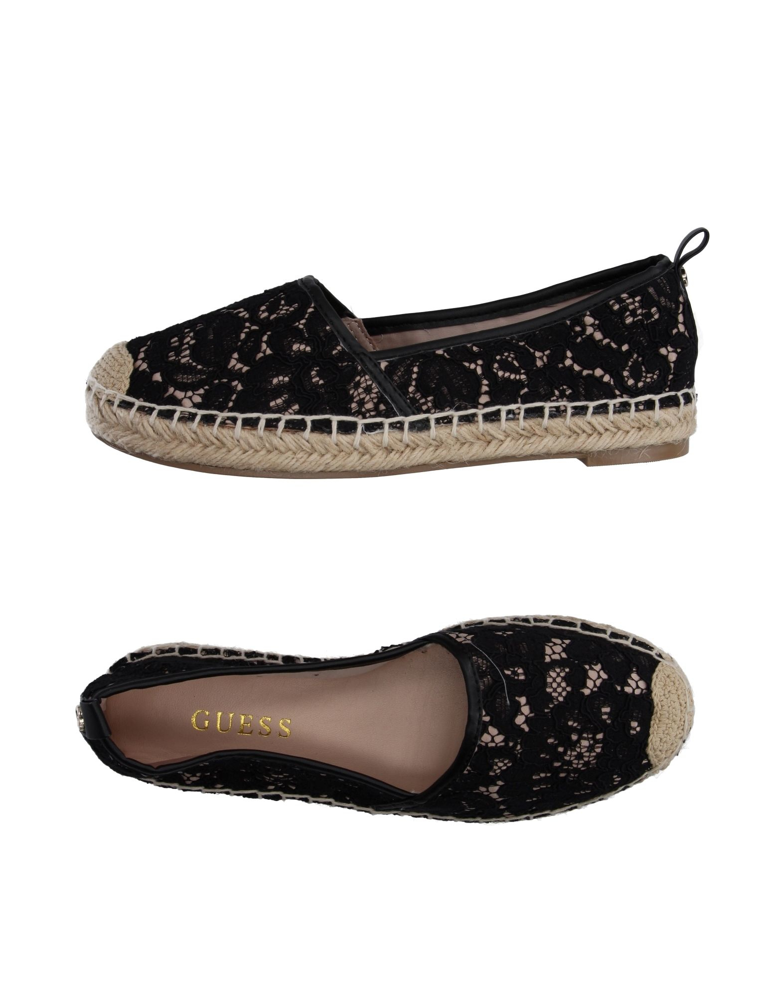Guess Lace Espadrilles in Black Lyst