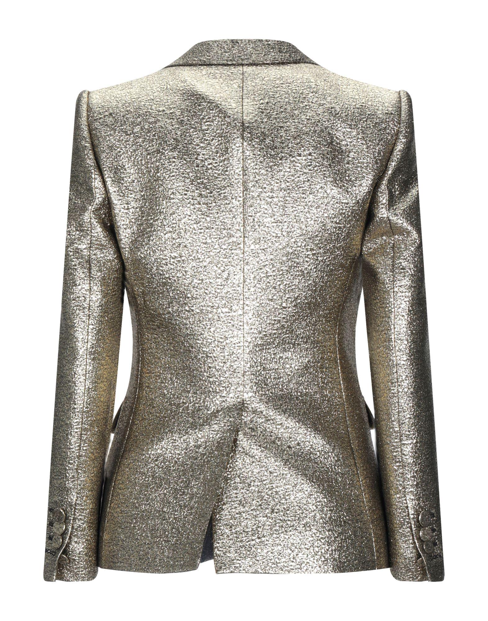 DSquared² Suit Jacket in Gold (Metallic) Lyst
