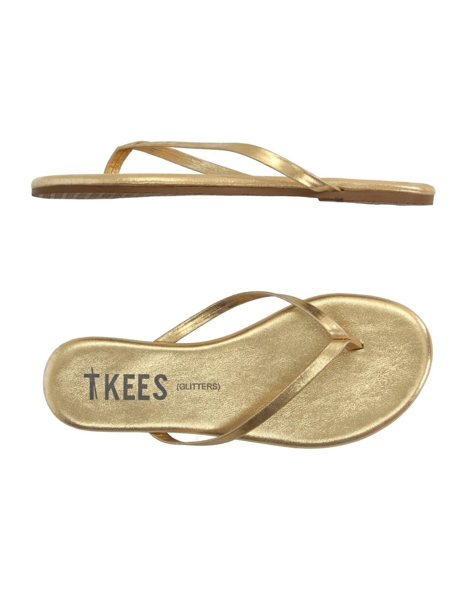 Tkees Toe Post Sandal in Metallic | Lyst