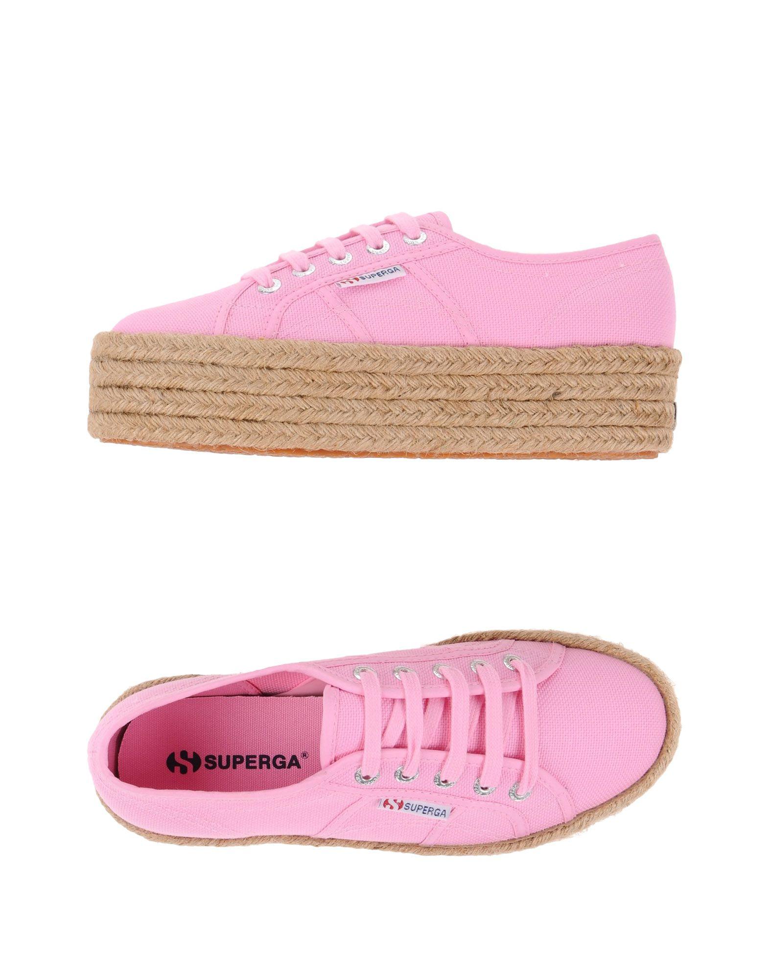 superga espadrilles rosa