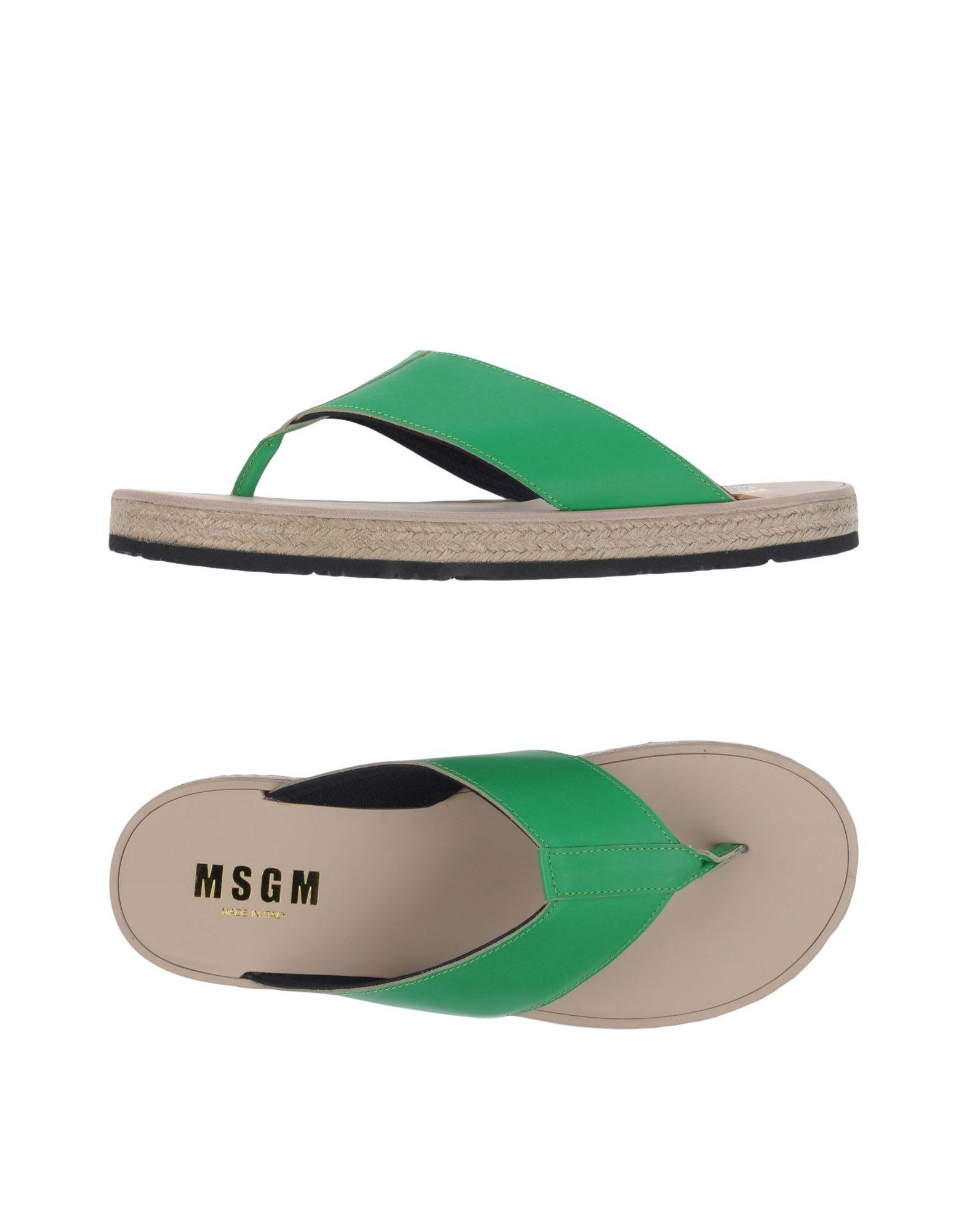 msgm green intertwined heeled sandals