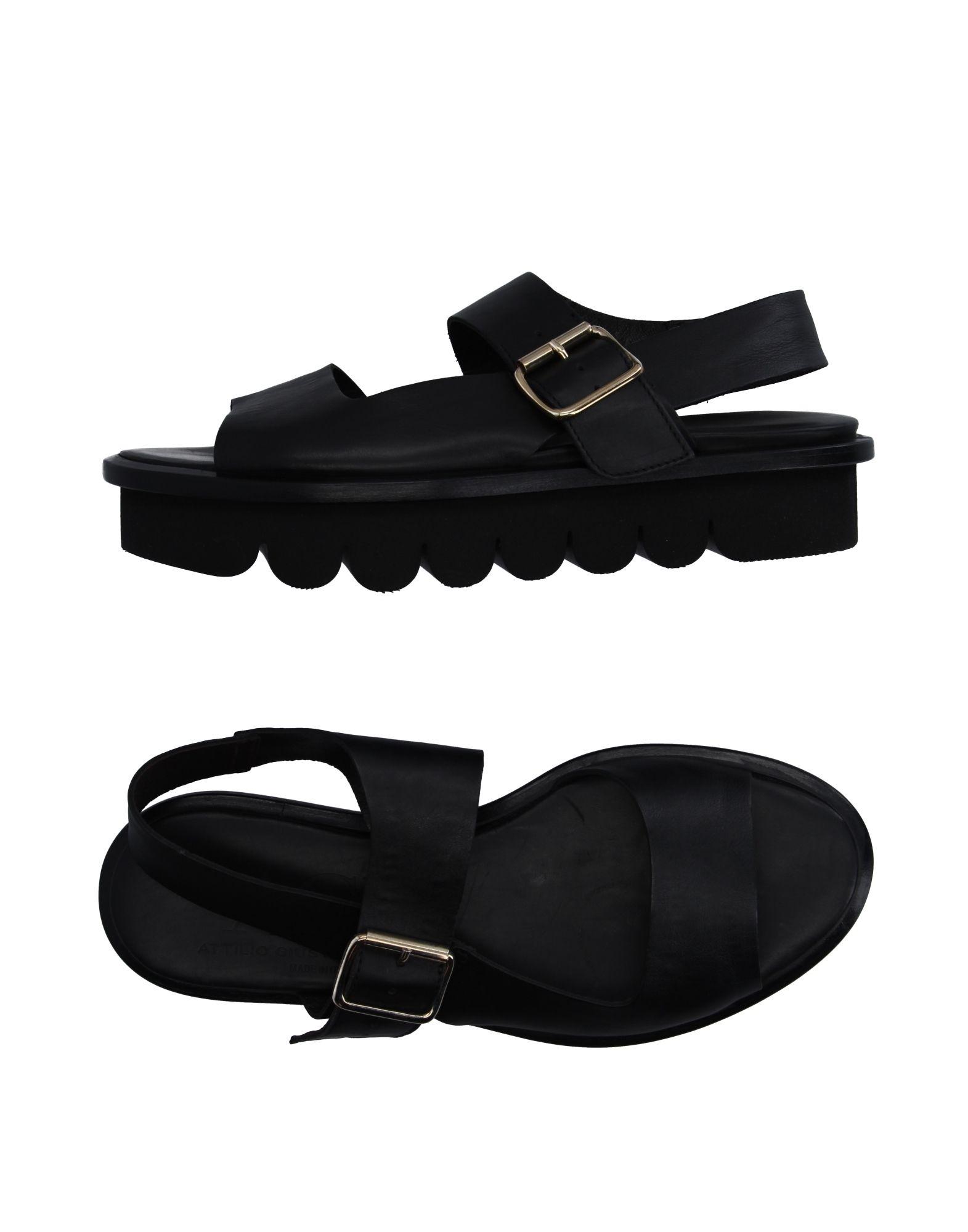 Lyst - Agl attilio giusti leombruni Sandals in Black
