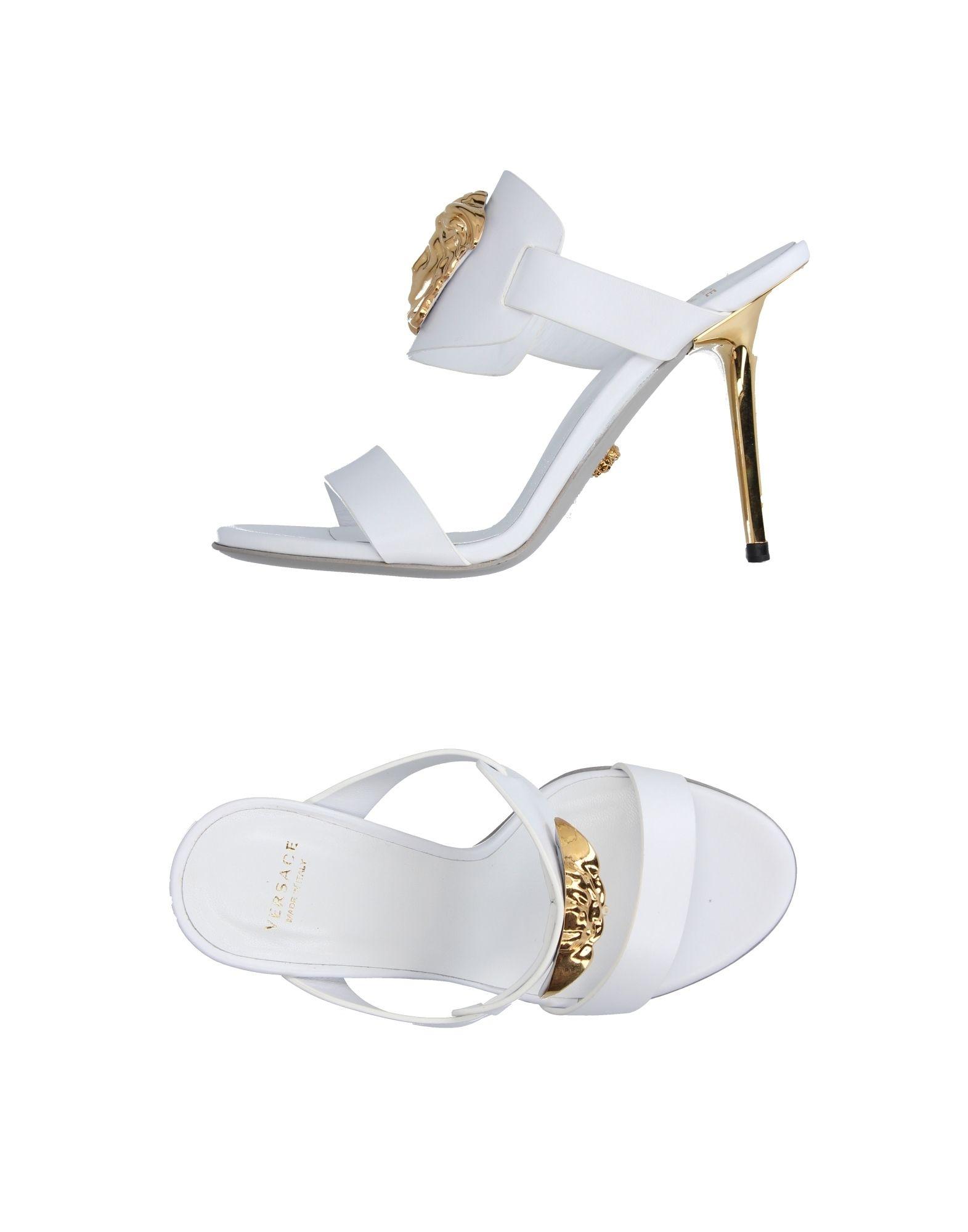 Lyst - Versace Sandals in White