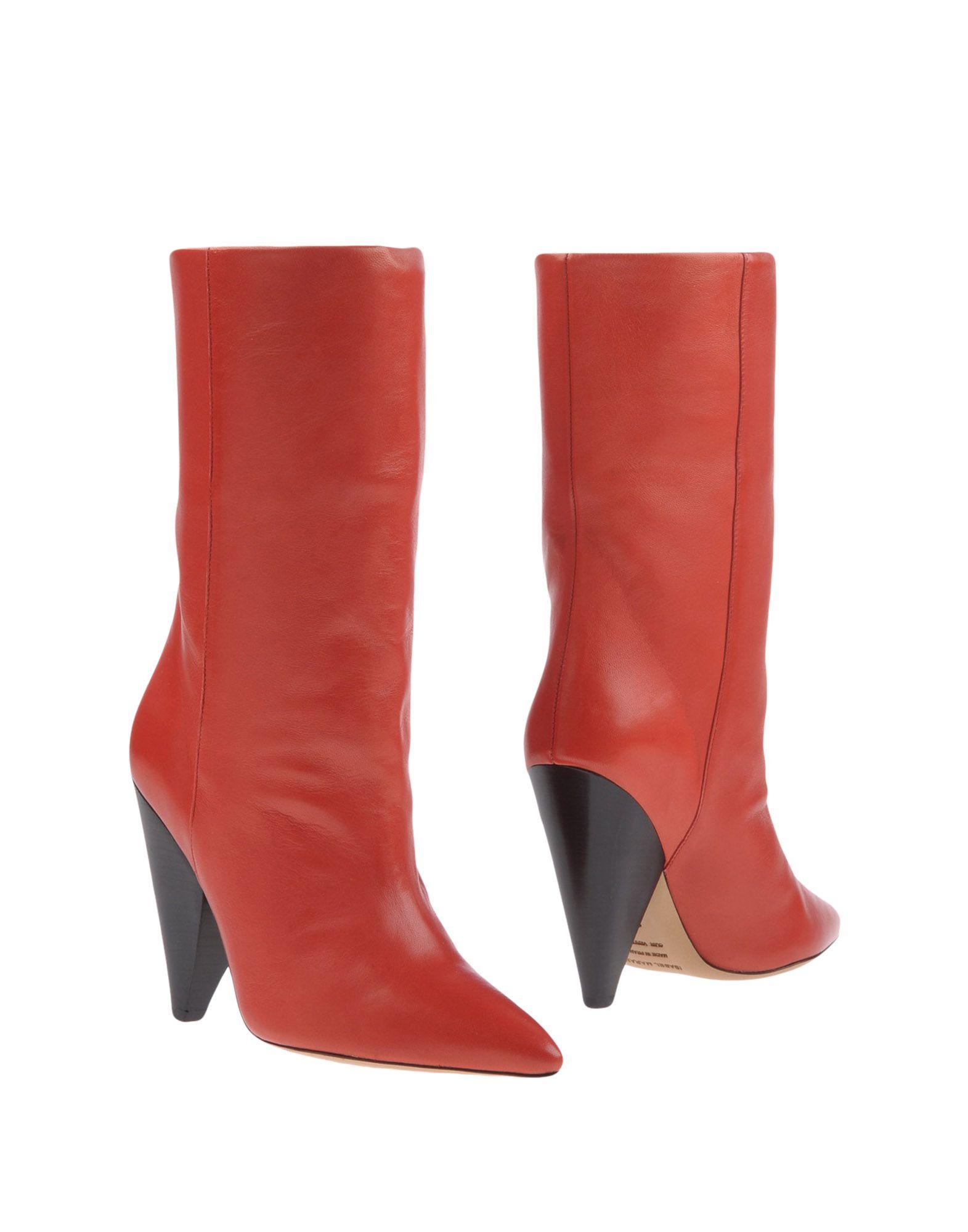 isabel marant red boots