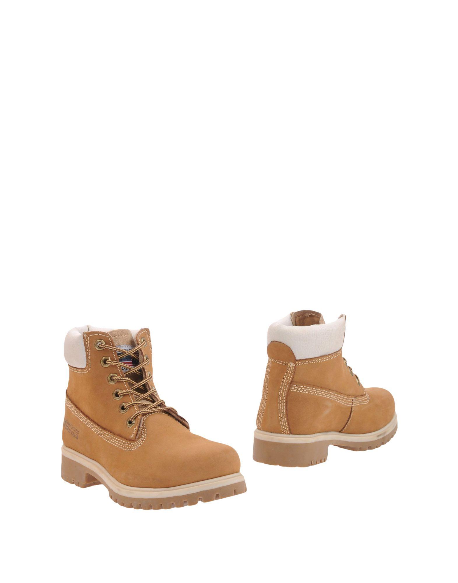 GREENHOUSE POLO CLUB Ankle Boots in Natural | Lyst UK