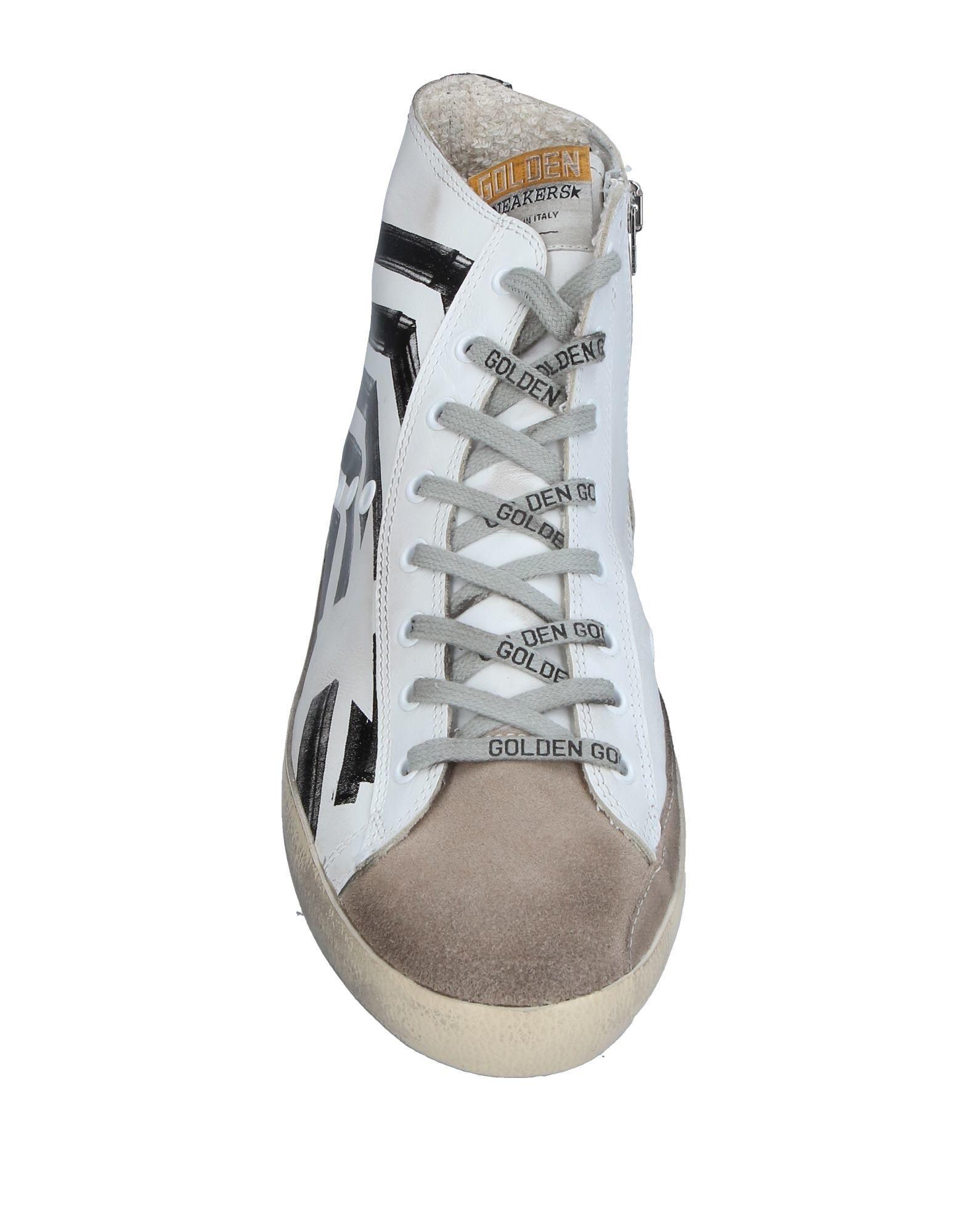 Golden Goose Deluxe Brand Leather High-tops & Sneakers in White - Lyst