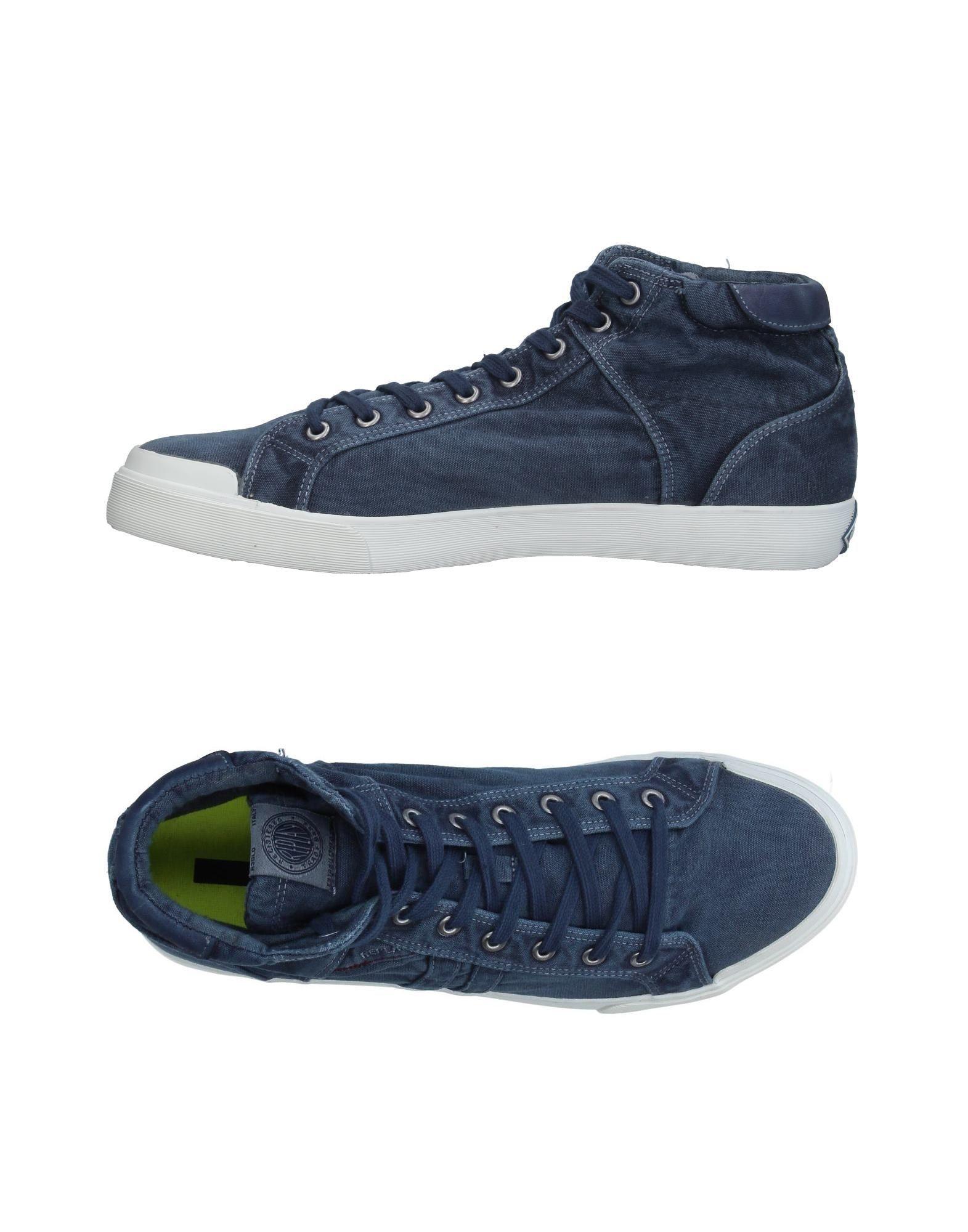 Lyst - Replay High-tops & Sneakers in Blue for Men