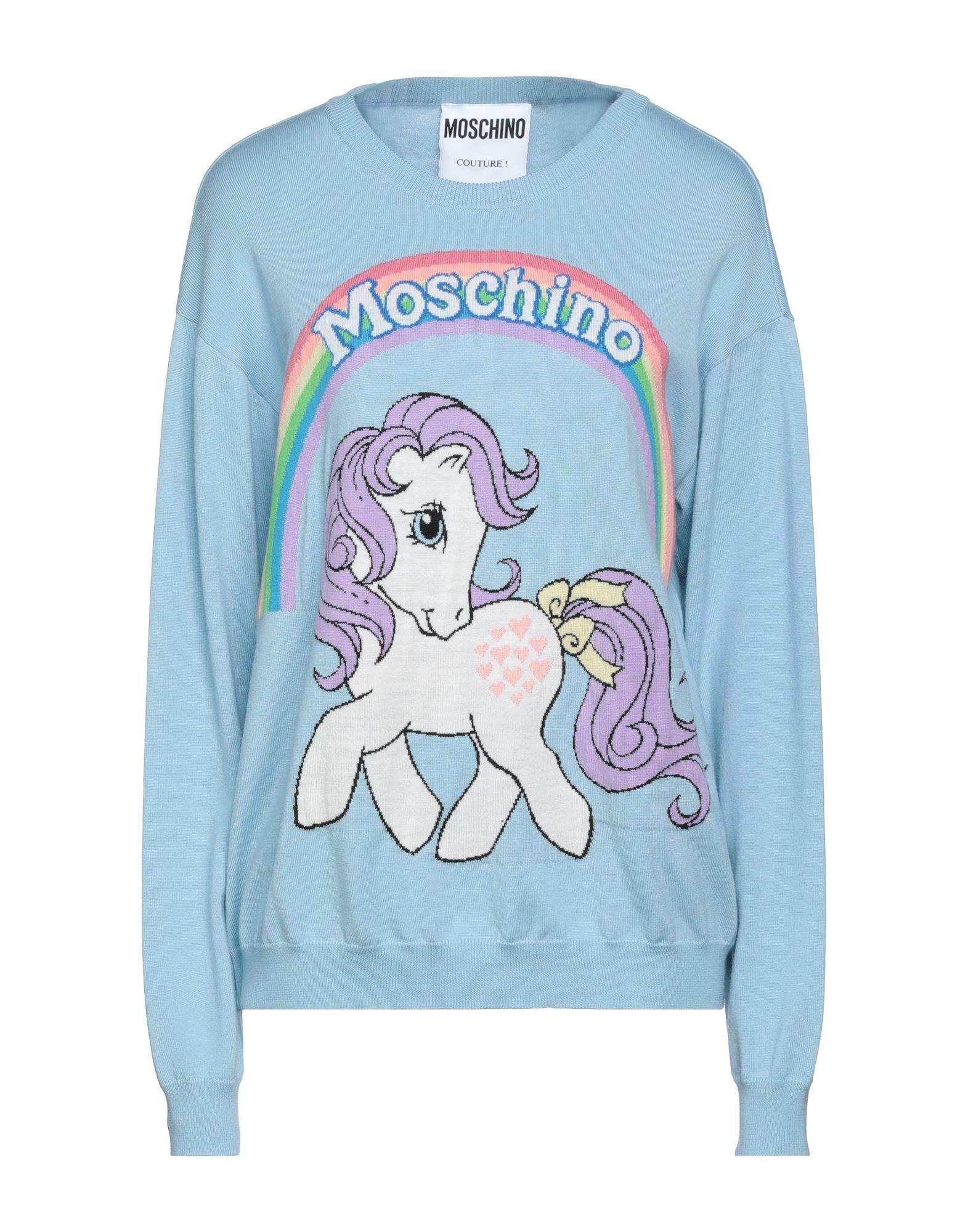 Blue moschino jumper shop