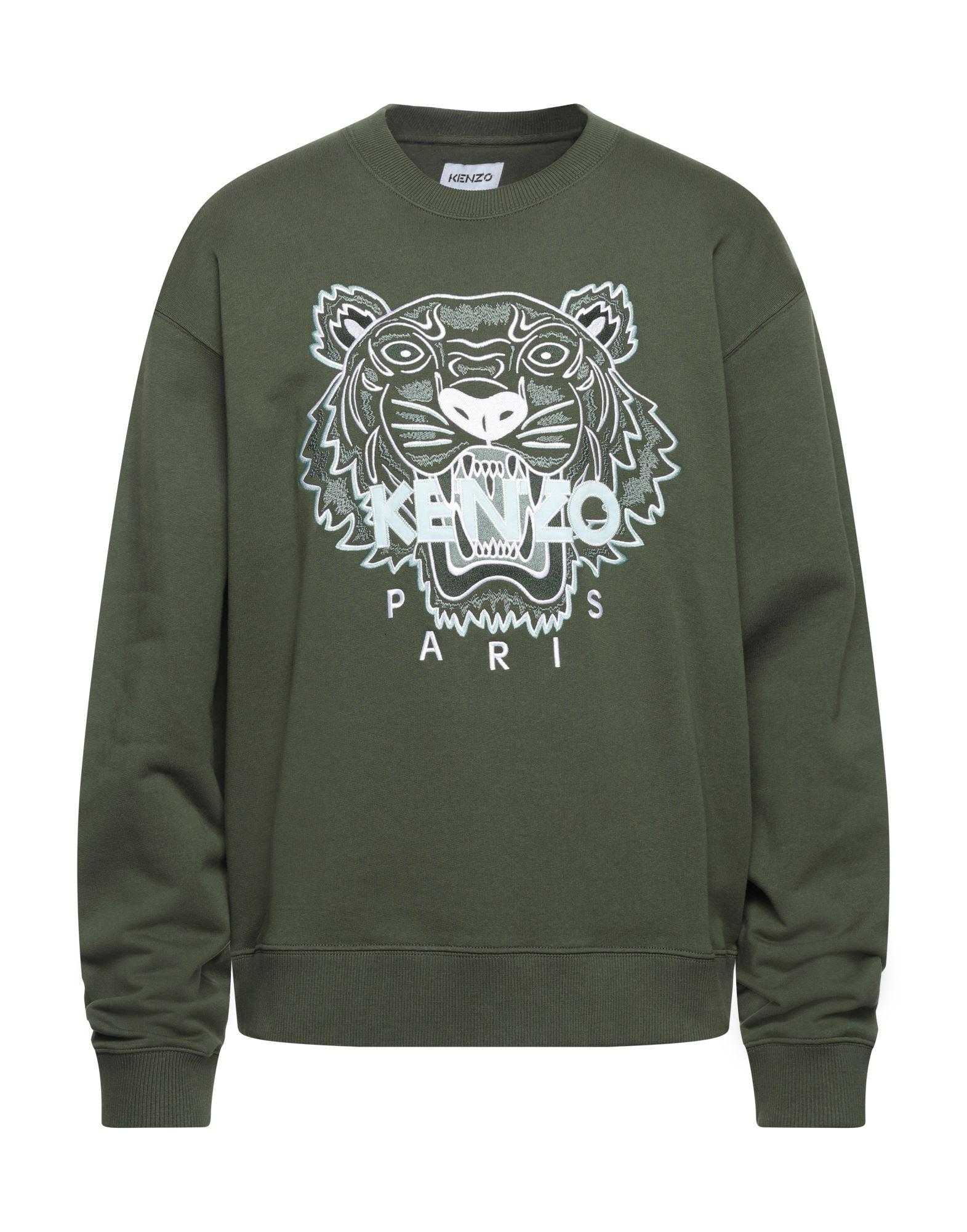 KENZO Sweatshirt in Green for Men | Lyst