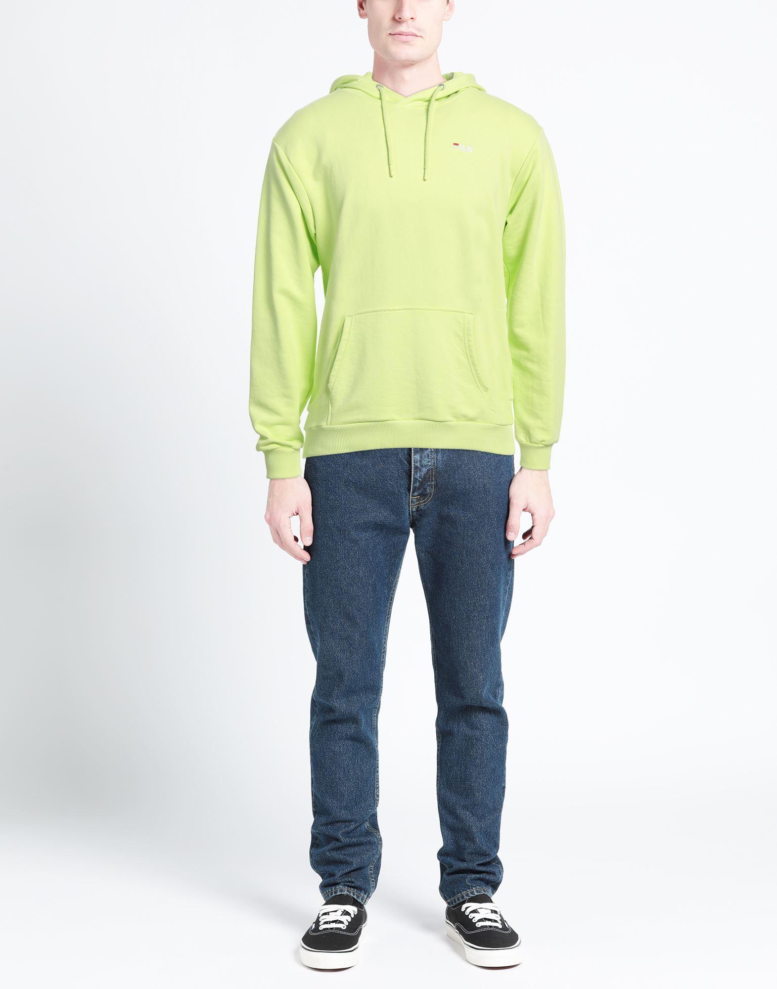Fila Sweatshirt in Yellow for Men | Lyst