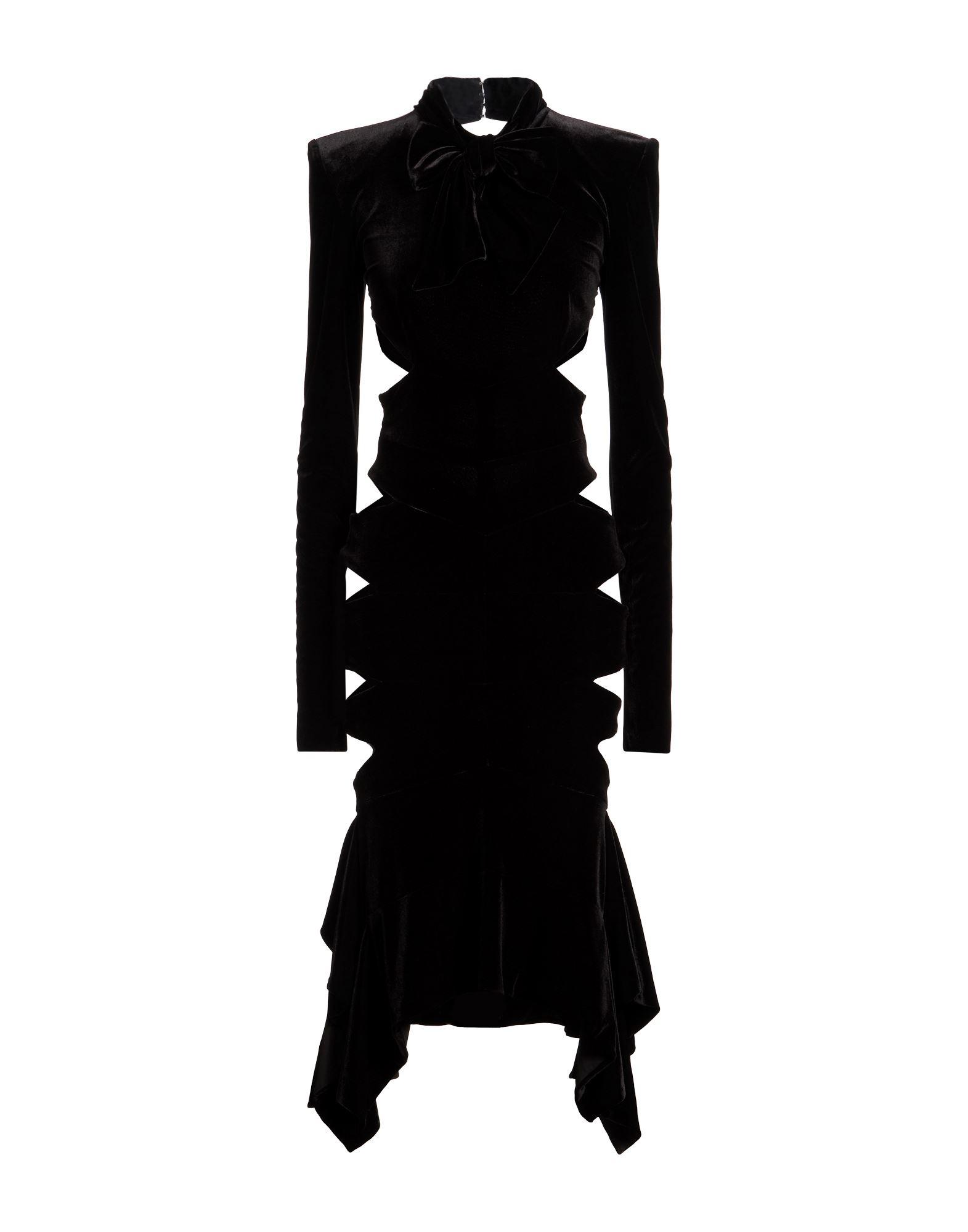 alexandre vauthier gathered glitter-velvet maxi dress black Alexandre Vauthier Velvet long dress