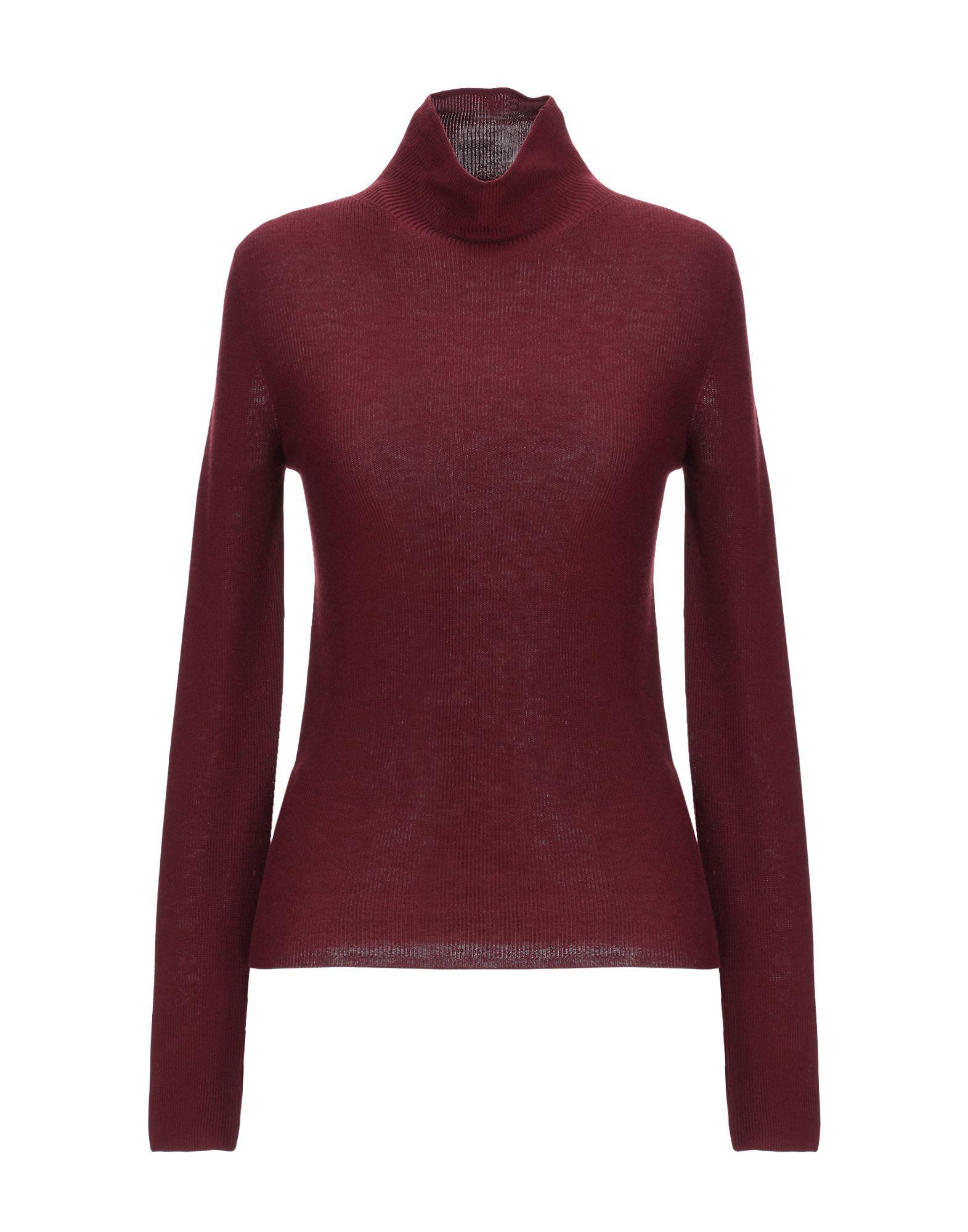 maroon long sleeve turtleneck